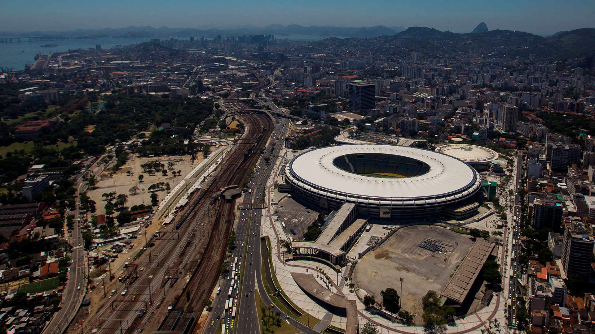 El mítico estadio del Maracaná