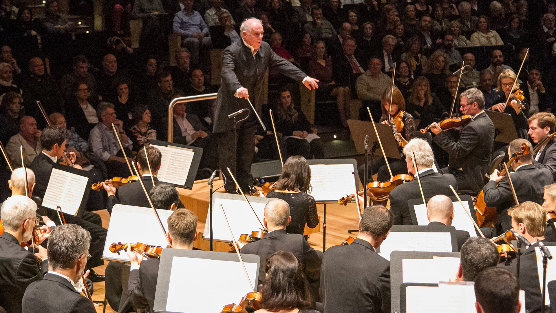 En el marco del Festival Bareinbom, el gran maestro estuvo al frente de la orquesta en dos ciclos completos de las sinfonías de Johannes Brahms: se escucharon la n° 1 en do menor, opus 68, y la n° 2 en re mayor, opus 73; también, la n° 3 en fa mayor, opus 90, y la n° 4 en mi menor, opus 98