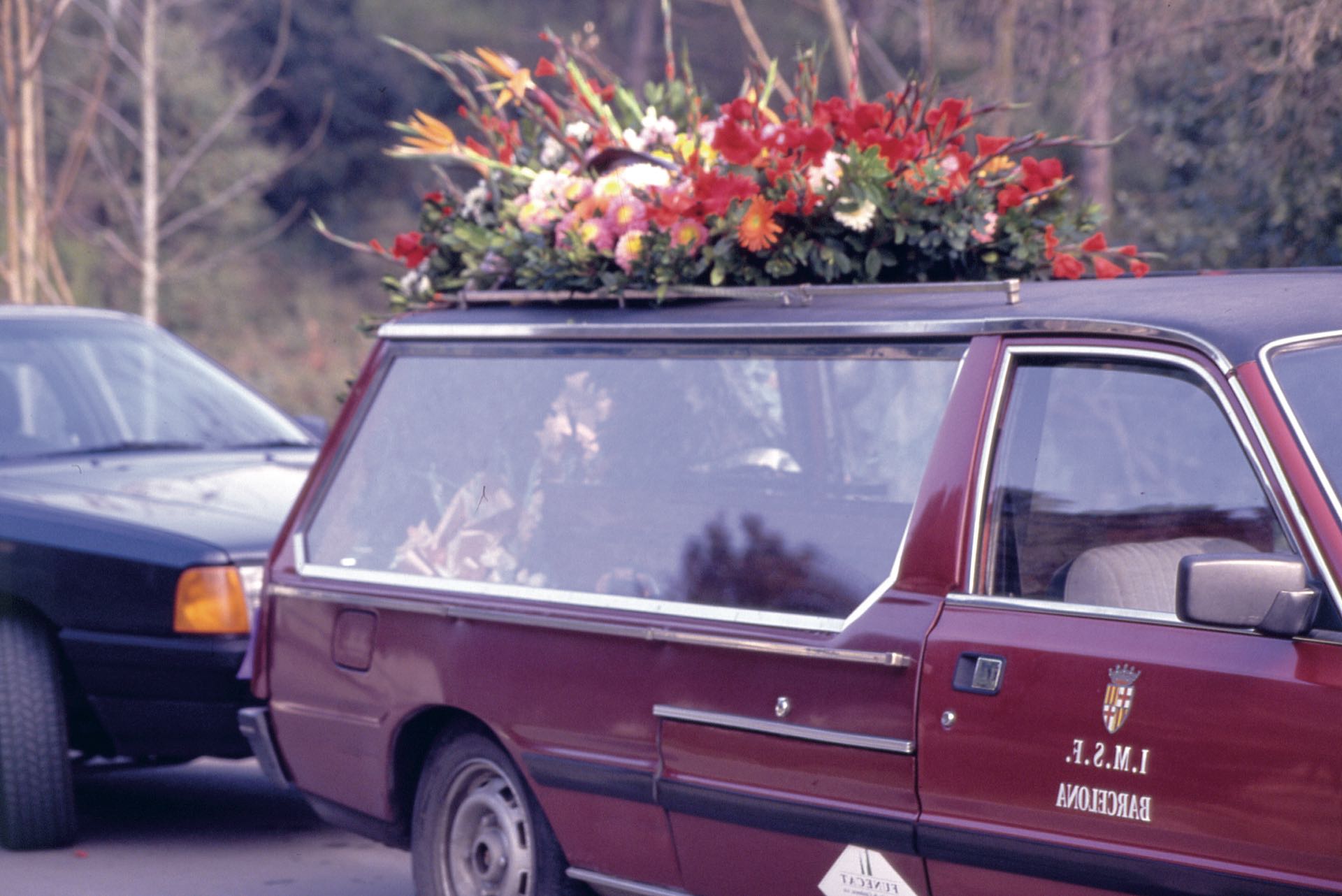 El cortejo fúnebre de Luis Rey (Foto Archivo GENTE)