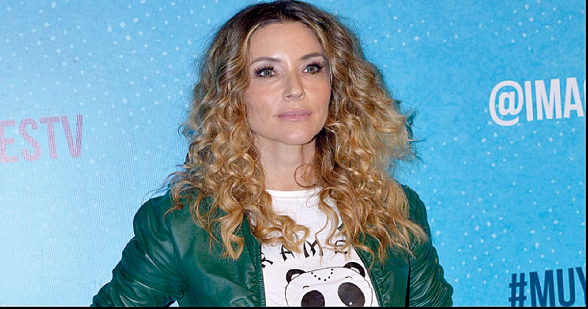 Su novia Erika, uno de los grandes amores de su vida, hoy