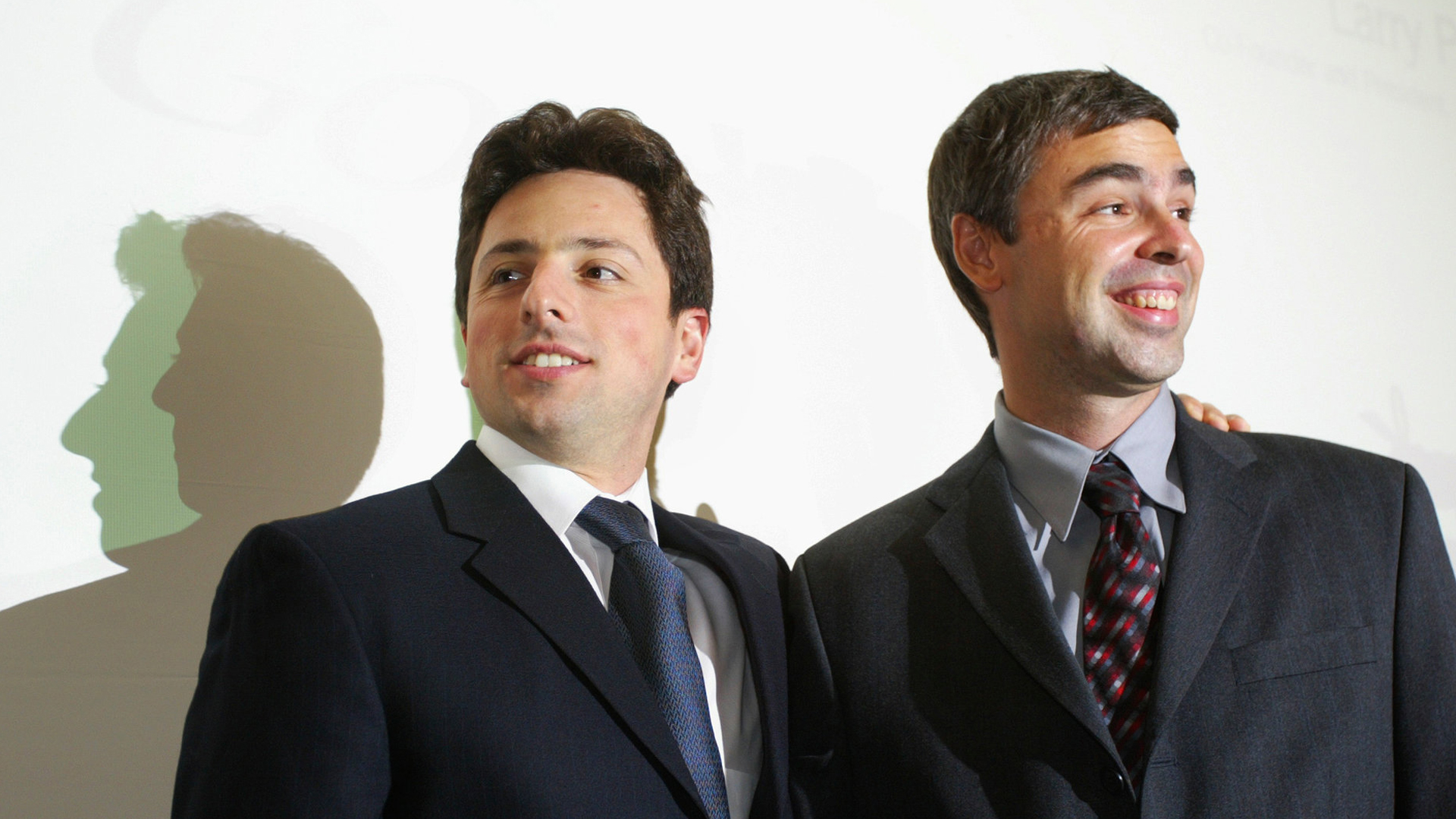 Larry Page y Sergey Brin, creadores de Google.