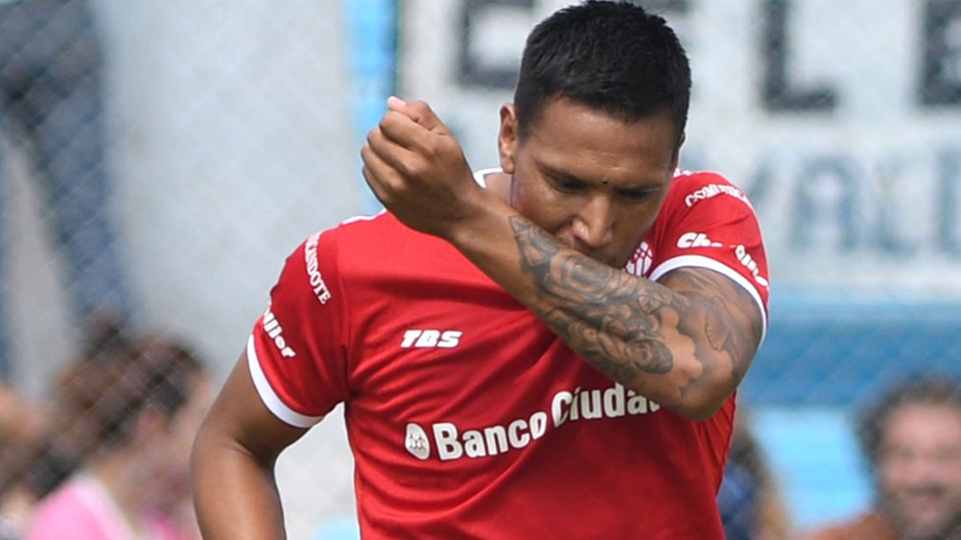 Chávez marcó el 1-0 (Telam)