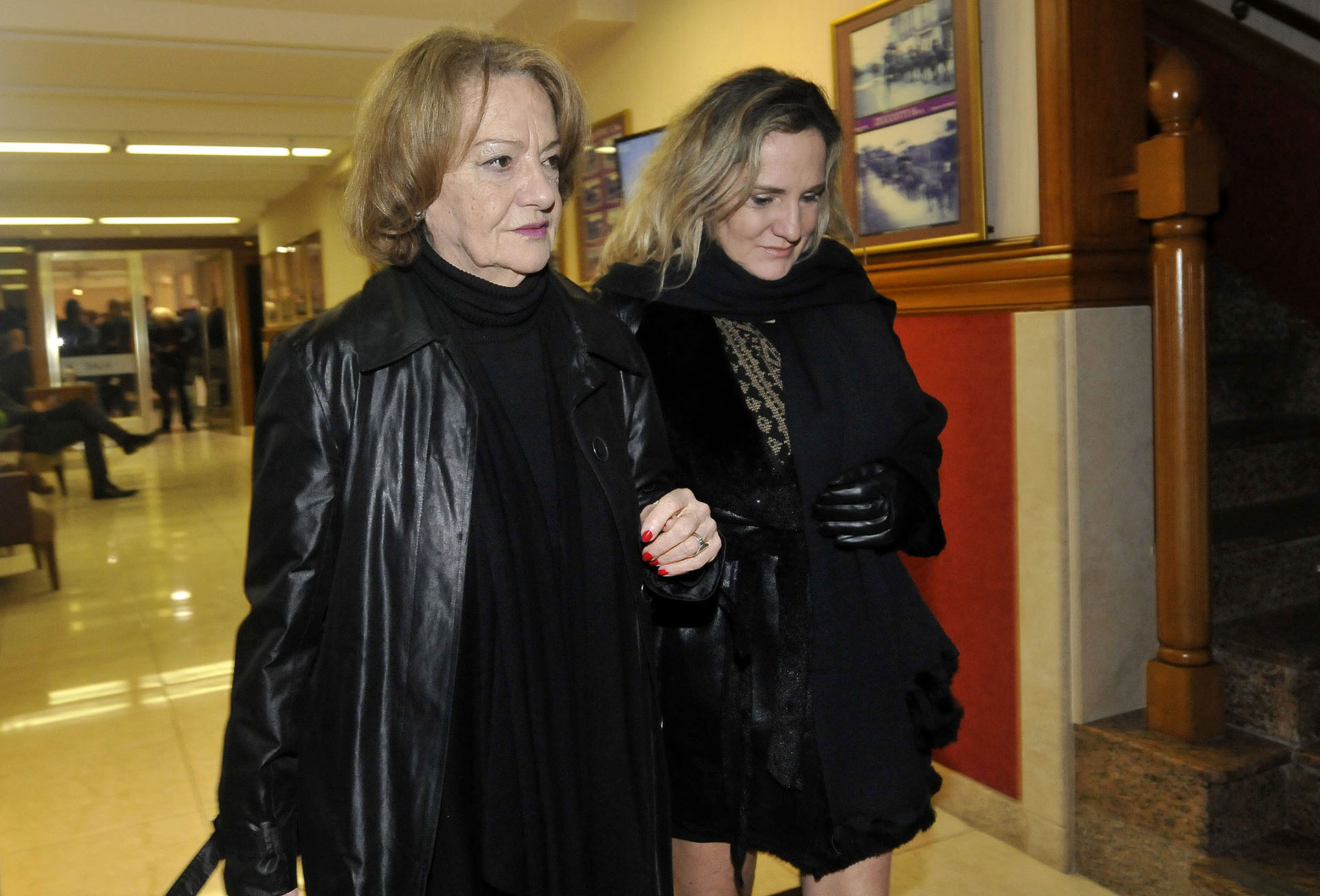 Mercedes Carreras y su hija