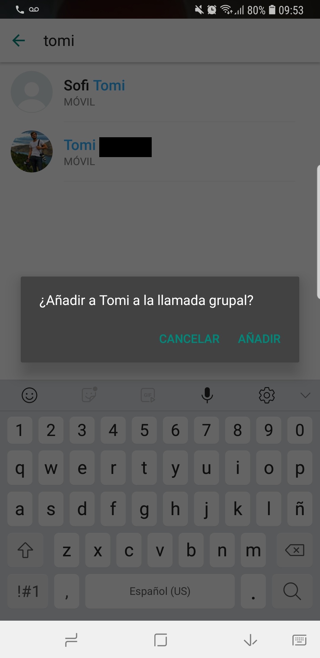 Se añade al nuevo integrante, que así se sumará a la conversación grupal.