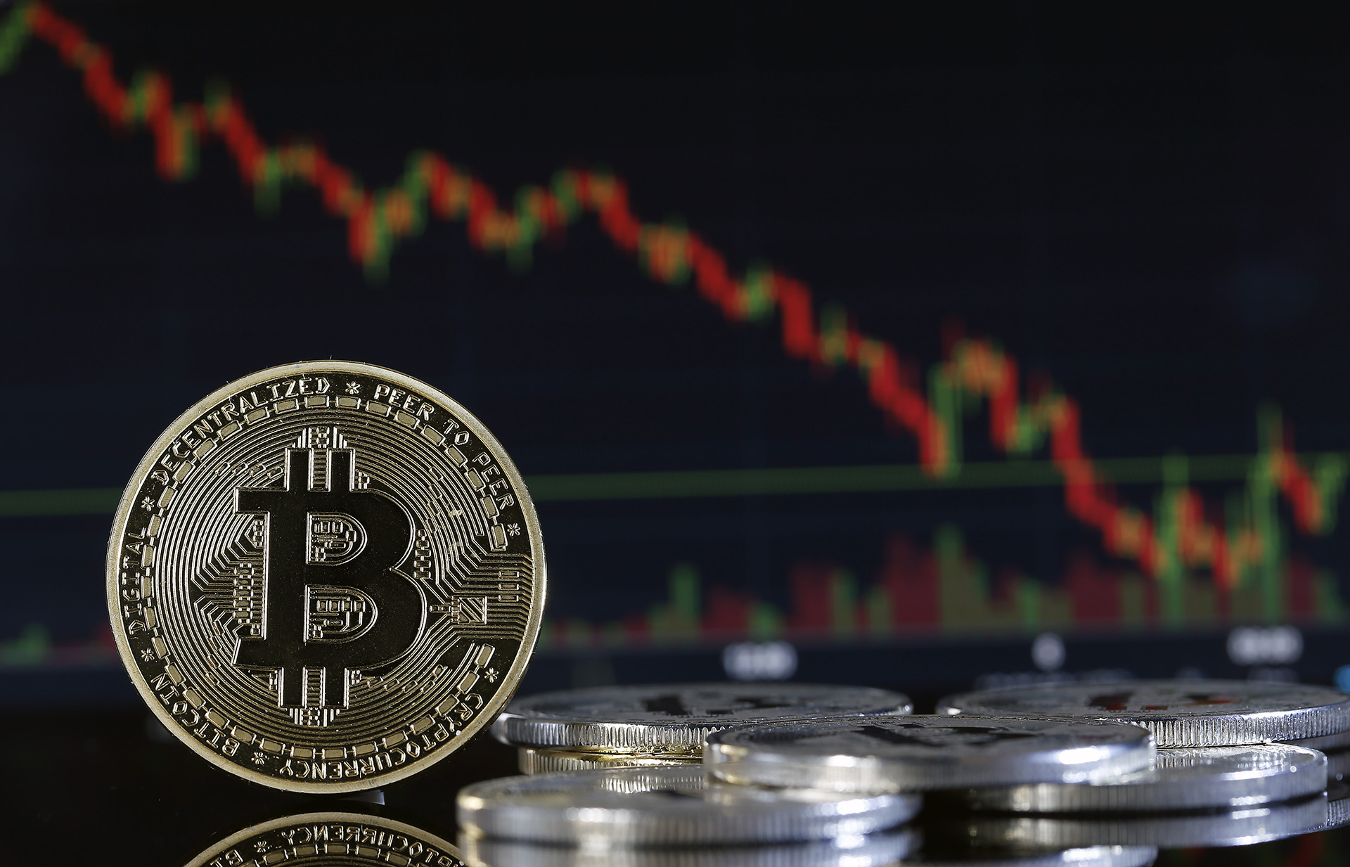 Bitcoin alcanzó un nuevo mínimo anual: su precio cayó un 10% el 7 de diciembre de 2018 (Getty)