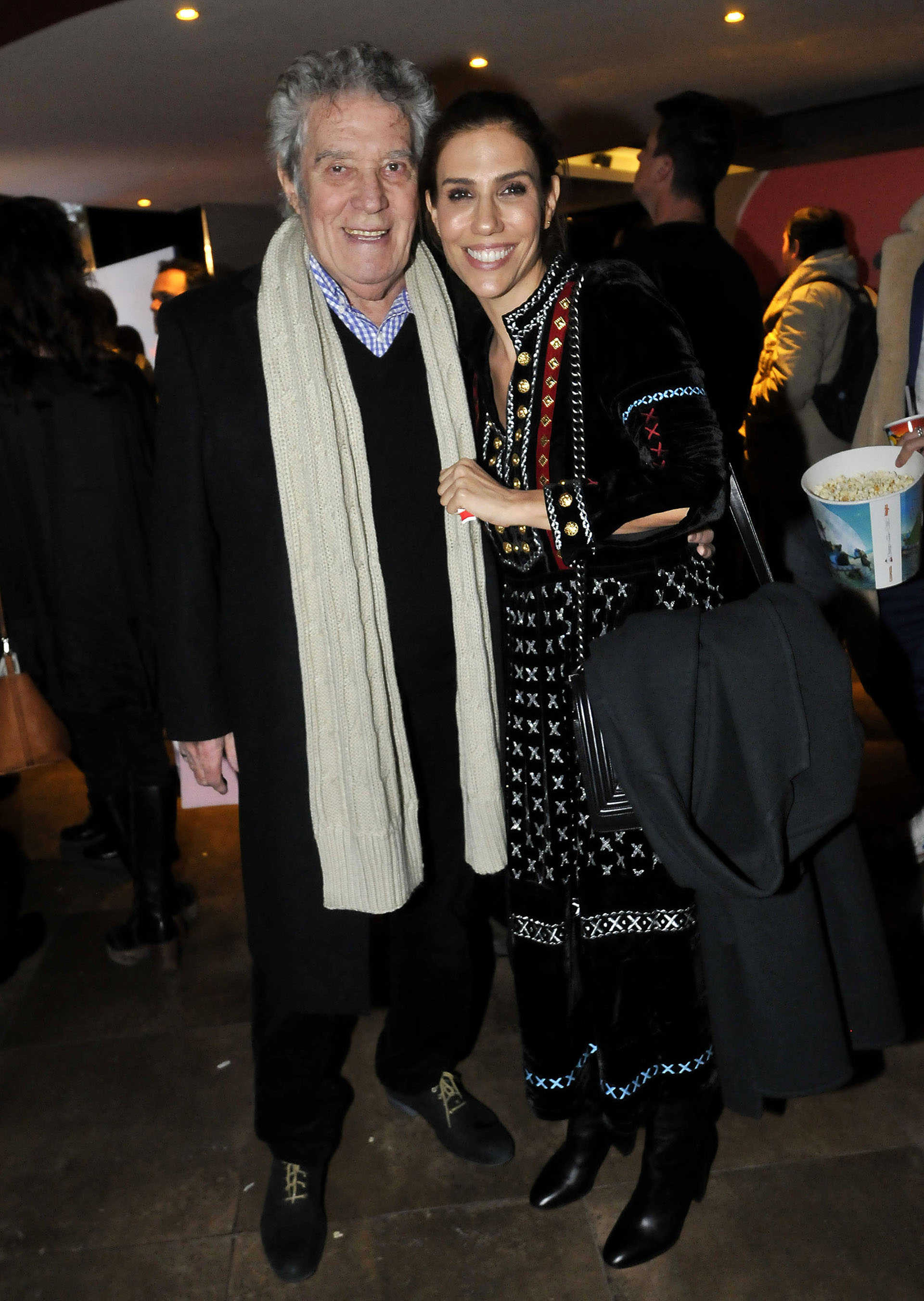 Chico Novarro y su hija Julieta