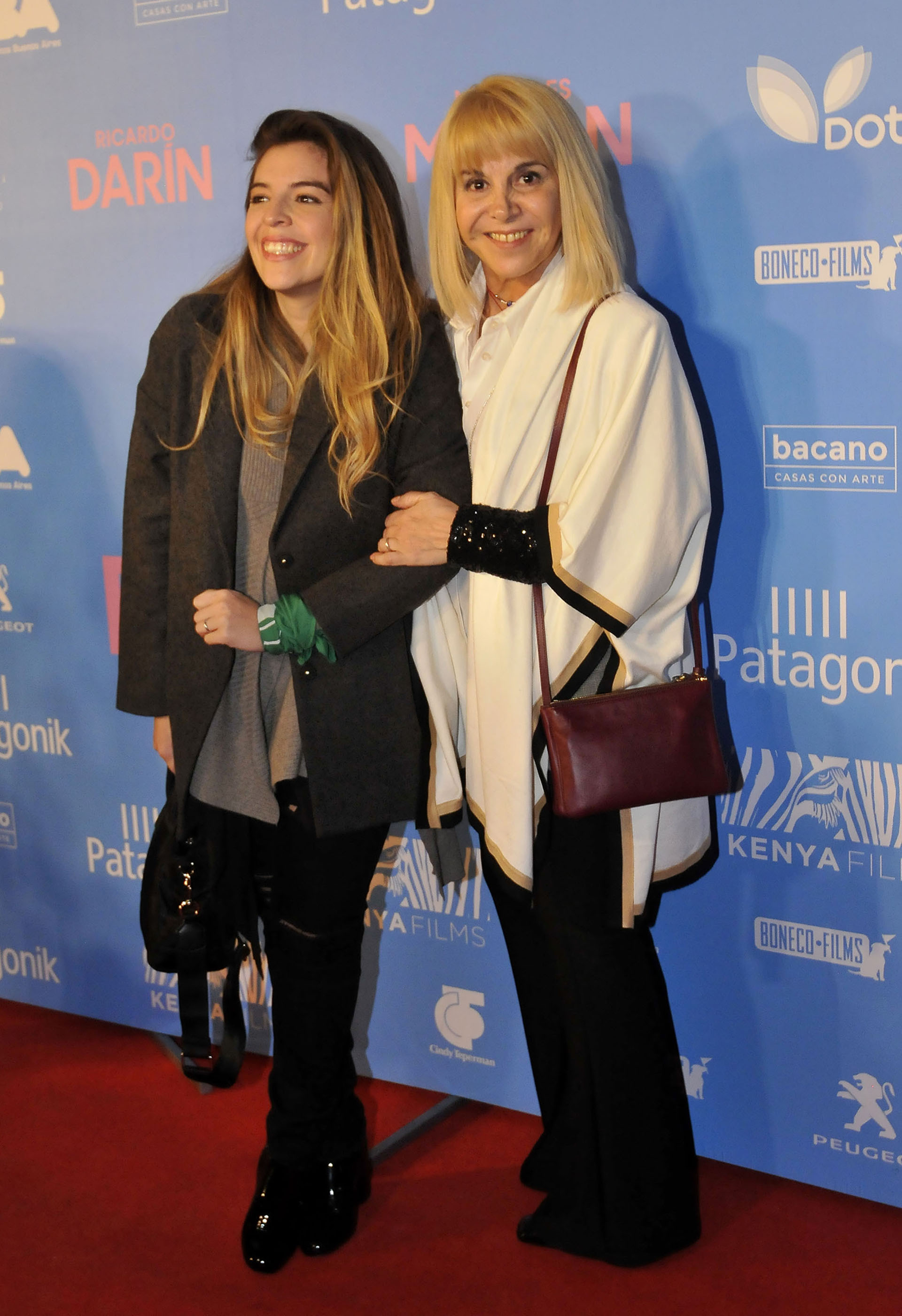 Dalma Maradona y Claudia Villafañe