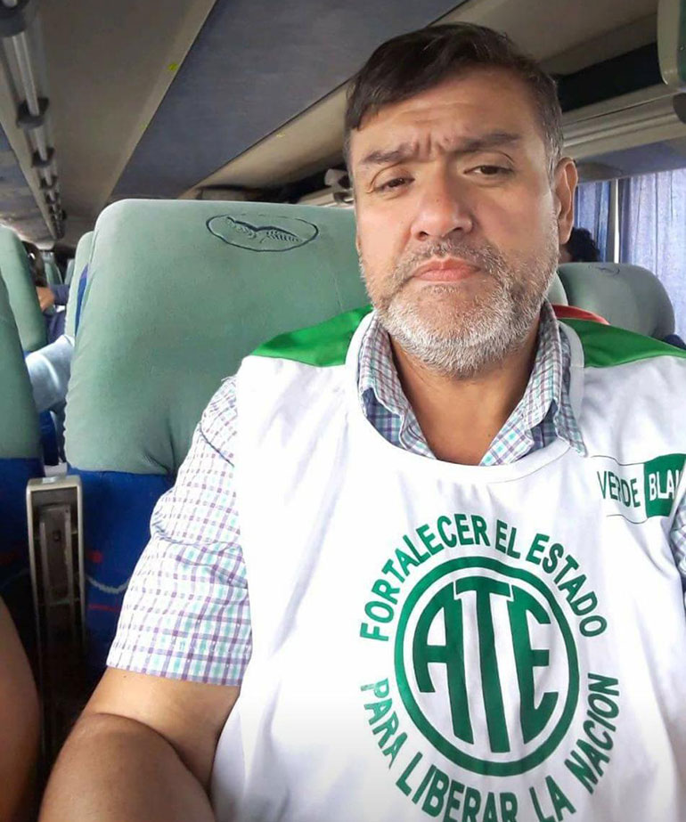 Rubén Rodríguez, una de las víctimas