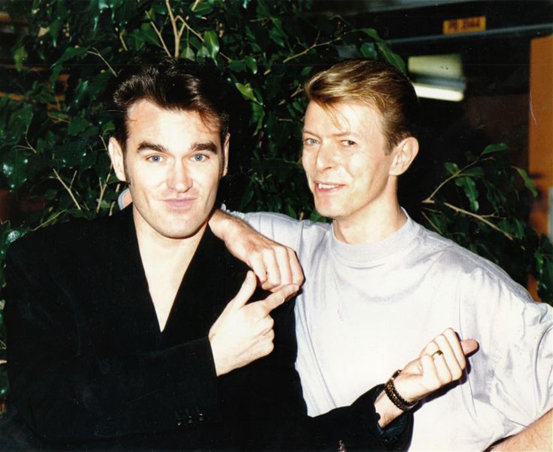 Morrissey Bowie en los ’80