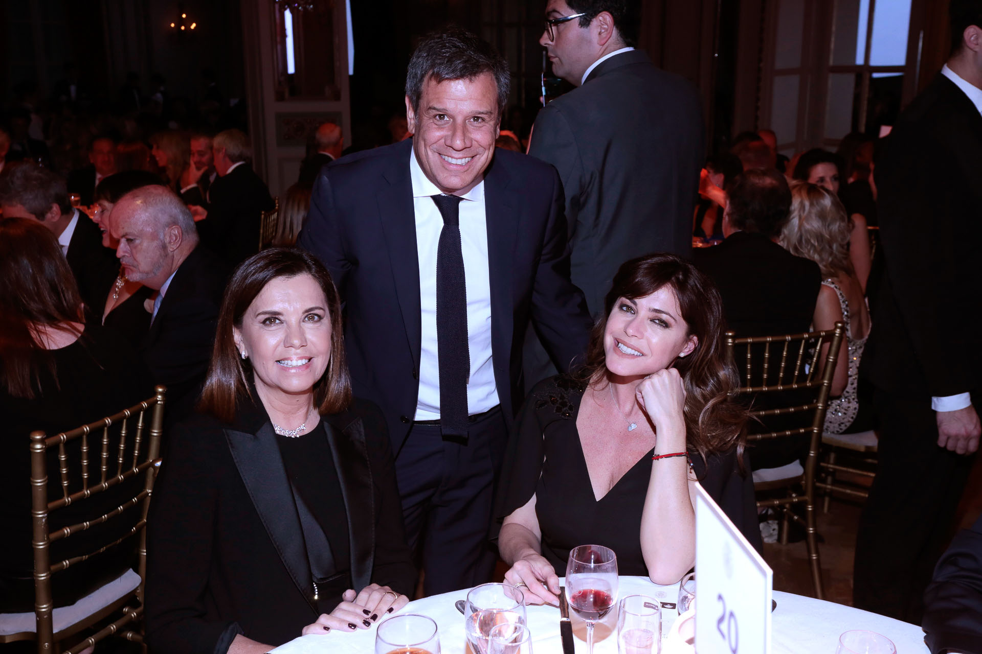 Liliana Parodi, Facundo Manes y Pamela David