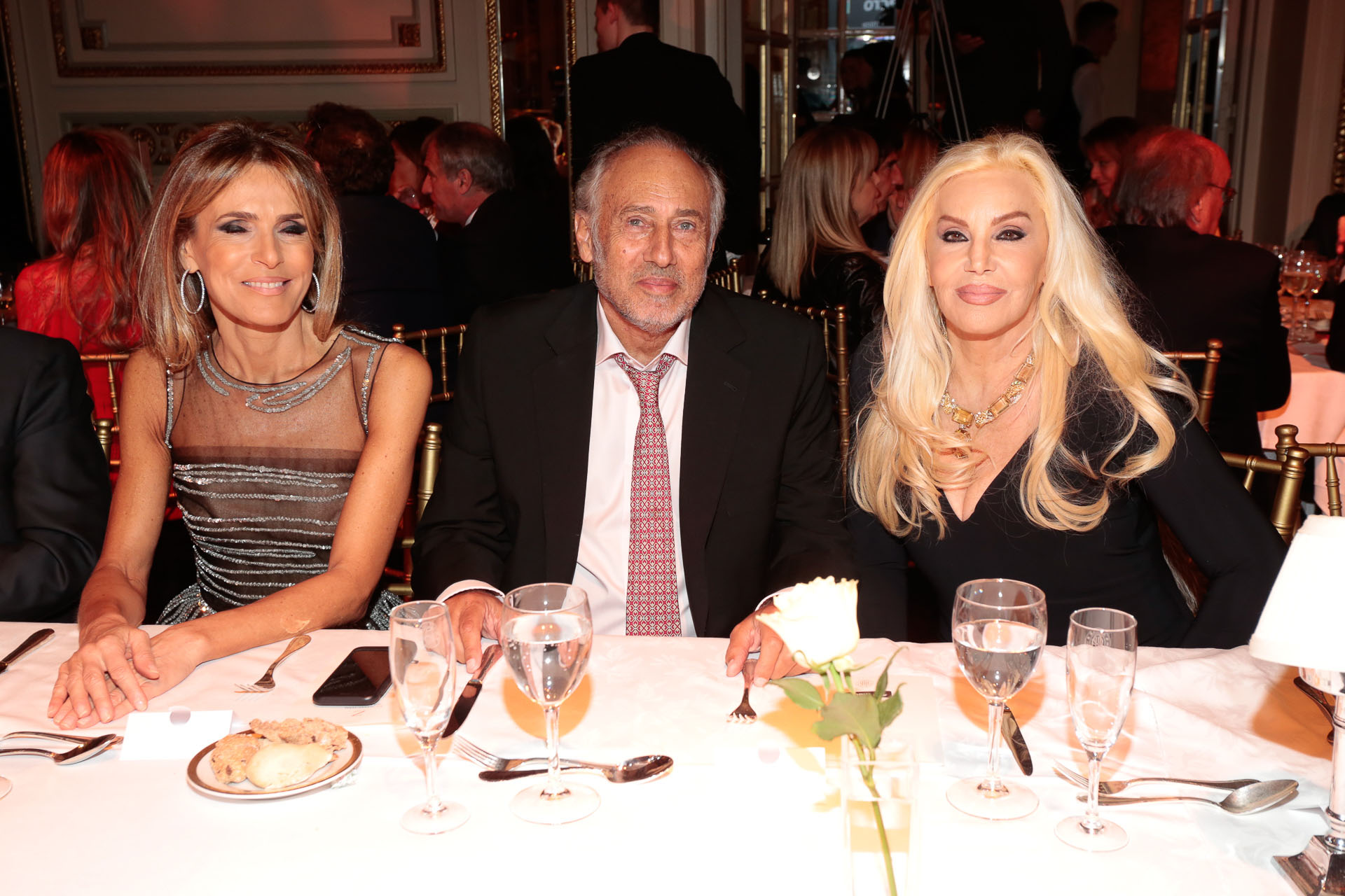 Rossella Della Giovampaola, Gustavo Yankelevich y Susana Giménez