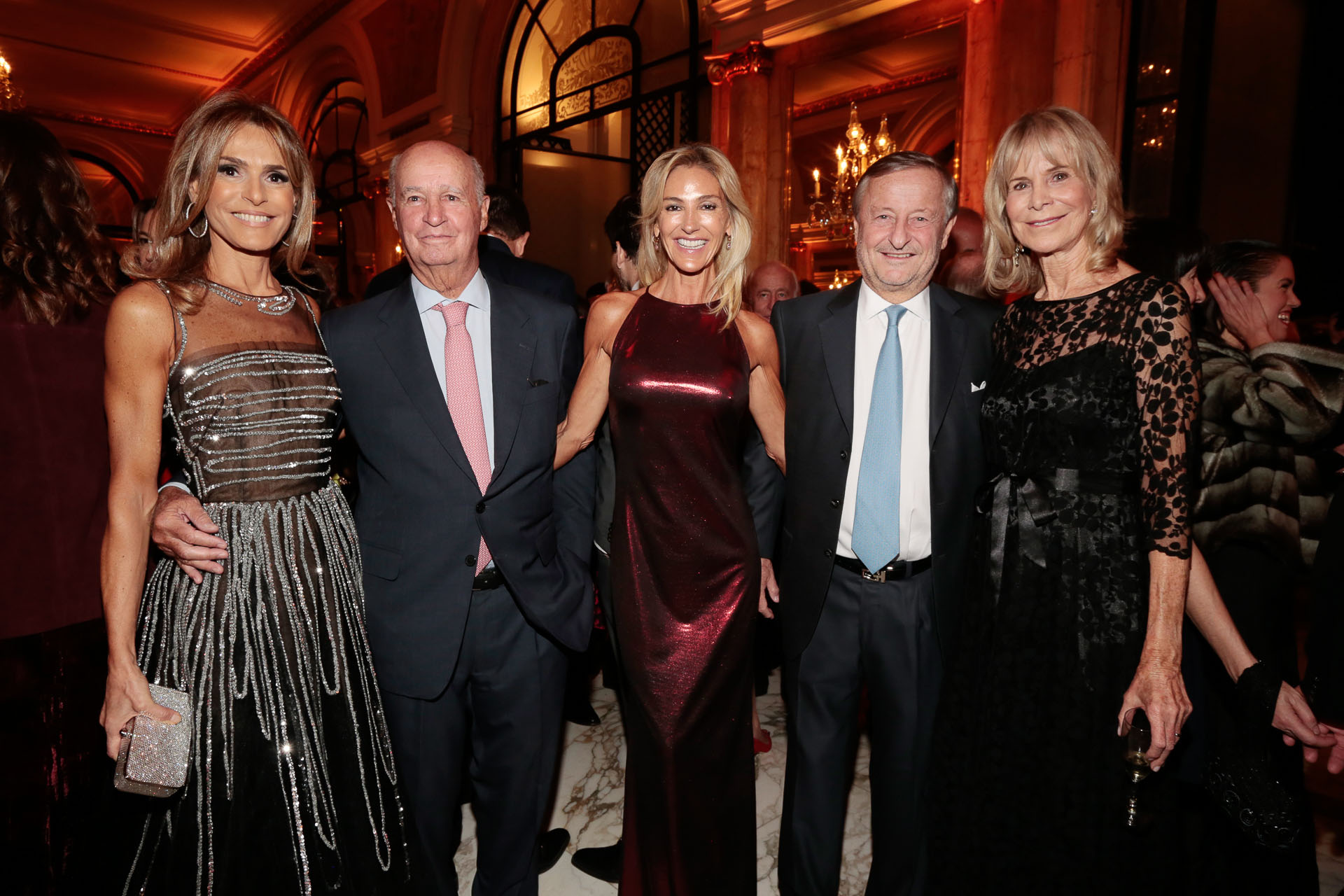 Rossella Della Giovampaola, Carlos Fontán Balestra, Gabriela Castellani, Cristiano Rattazzi y Pompi Chopitea