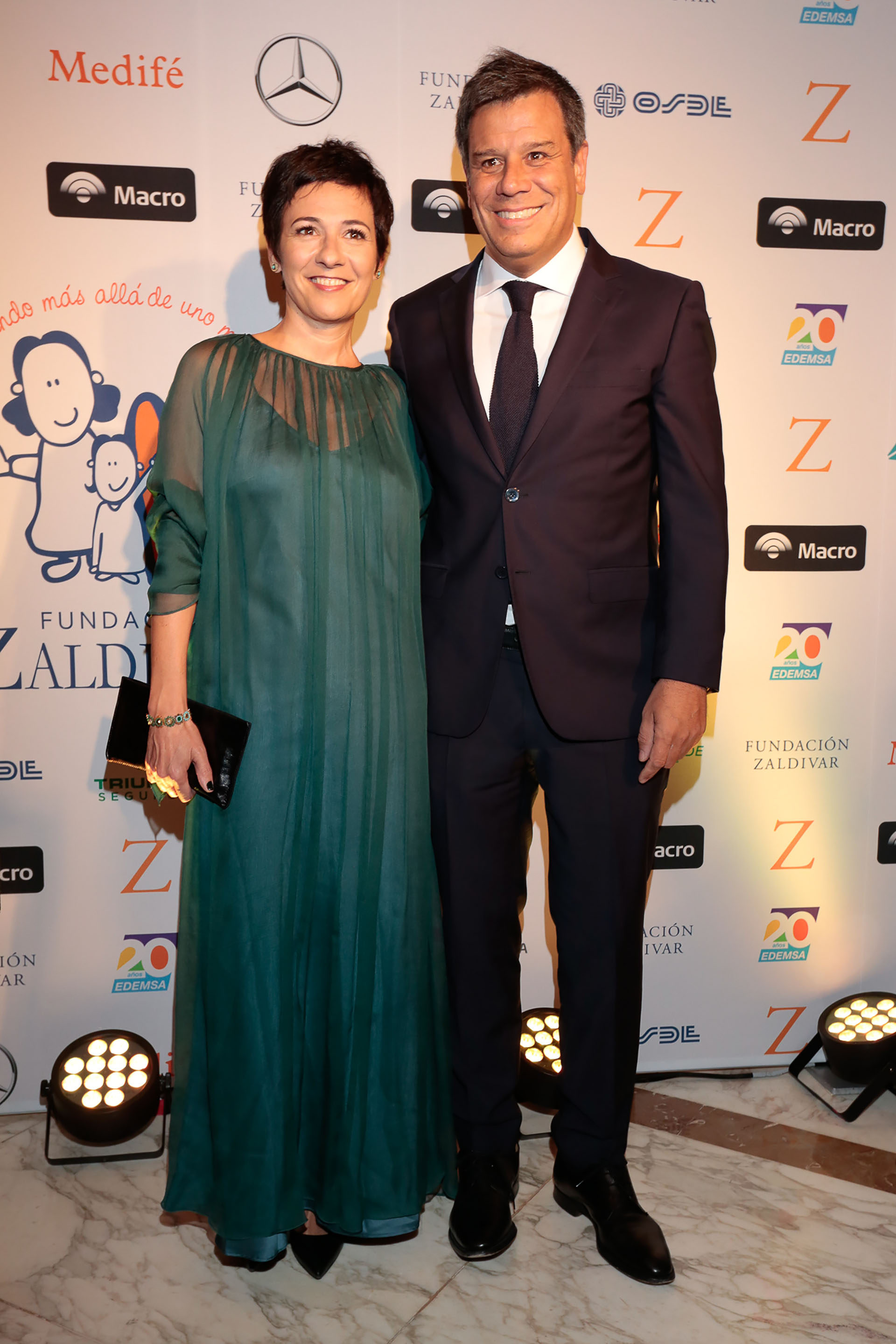 Facundo Manes y su mujer Josefina