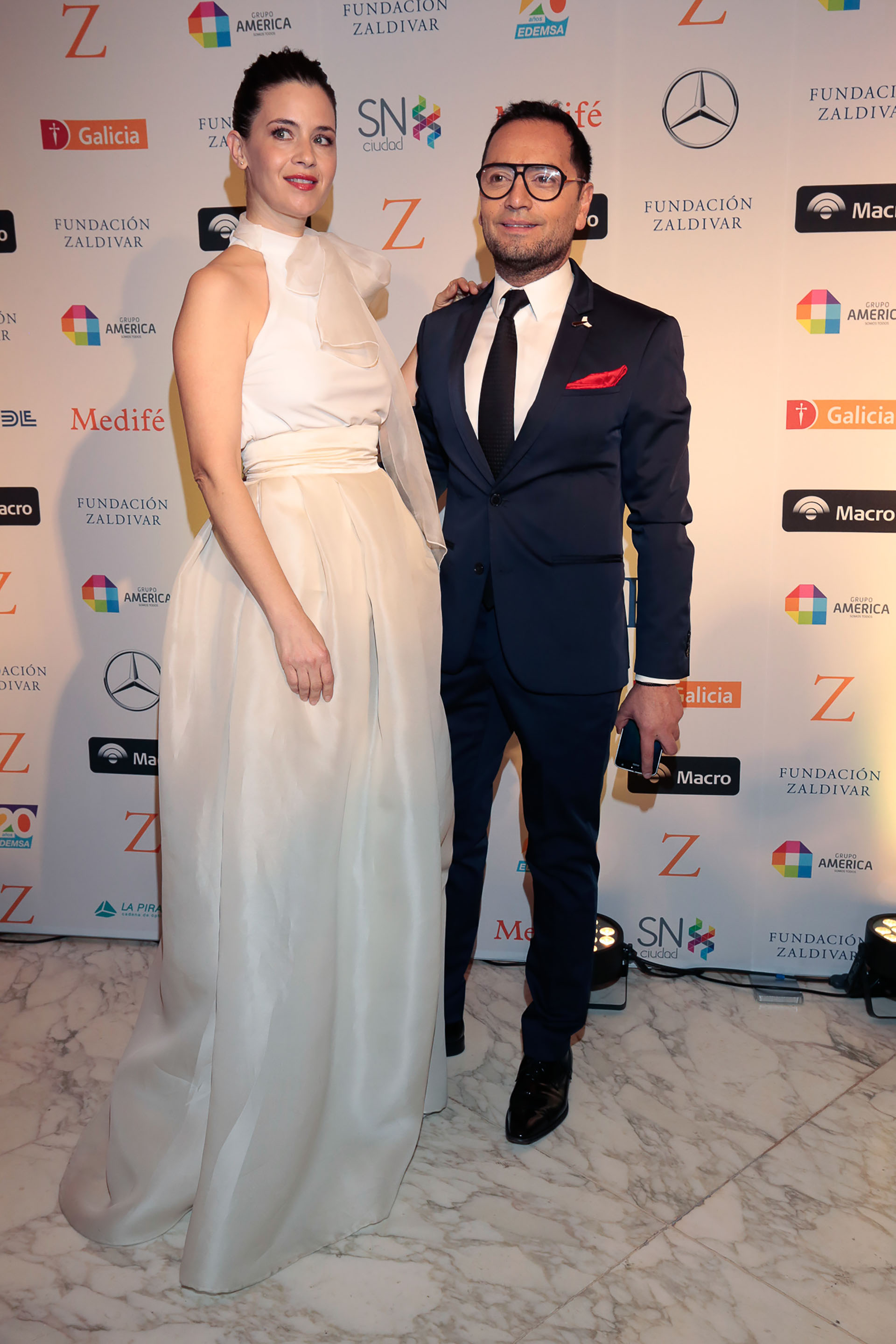 Paula Colombini y Fabián Medina Flores