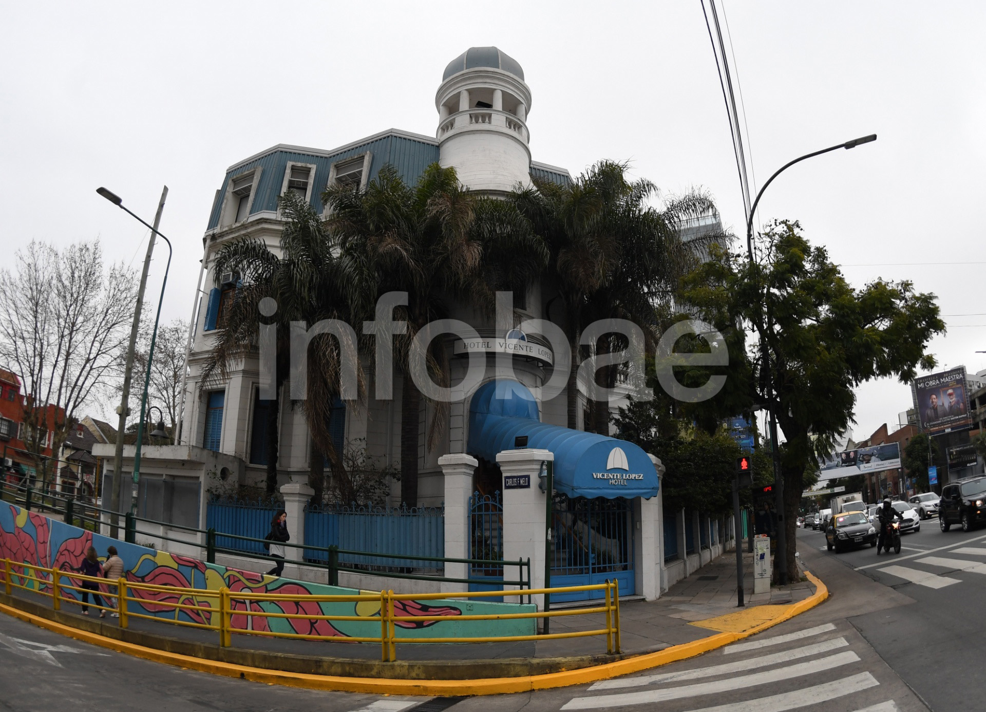 3. La esquina de Melo y Avenida del Libertador (Vicente López), donde el 23 de julio Centeno tuvo que esperar a Baratta, mientras el subsecretario le llevaba US$ 4.500.000 millones a la residencia de Olivos