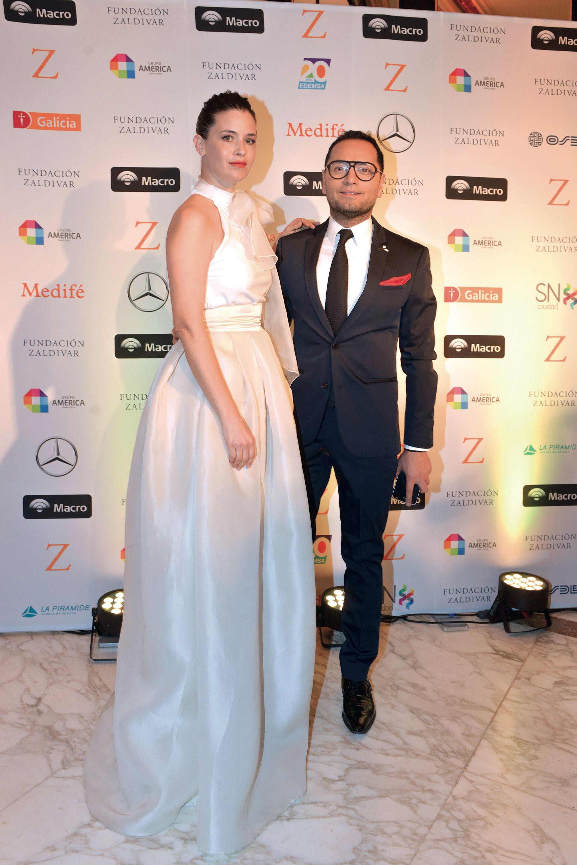 Paula Colombini y Fabián Medina Flores.