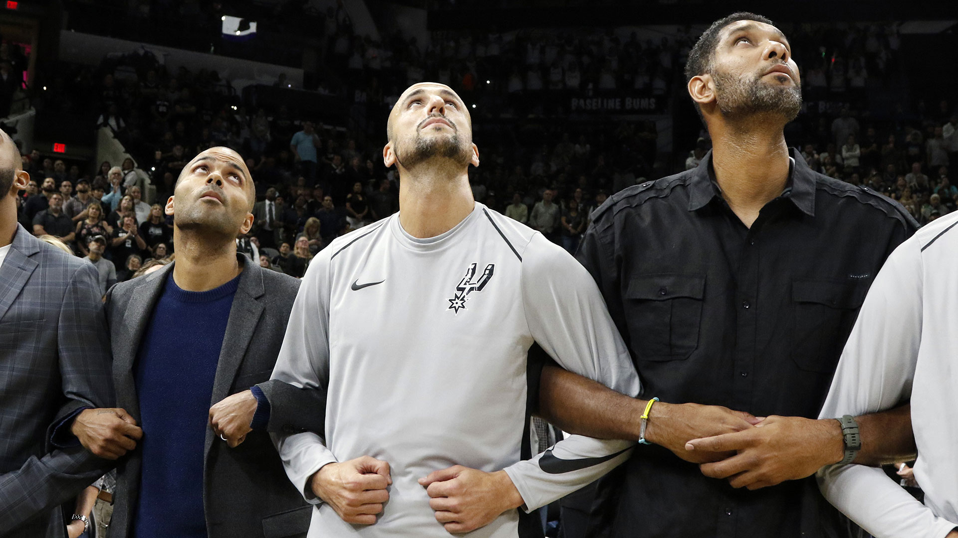 Manu Ginóbili y Tim Duncan crearon una filosofía dentro de San Antonio (AFP)