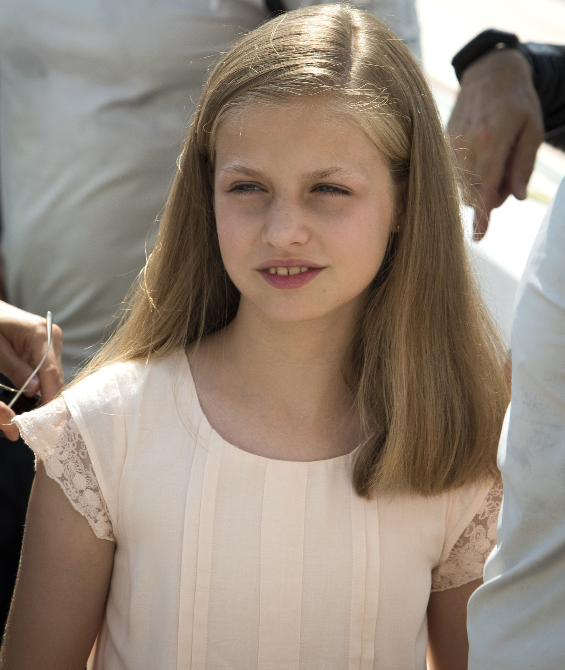 La princesa Leonor se encuentra primera en la línea sucesora al trono de España
