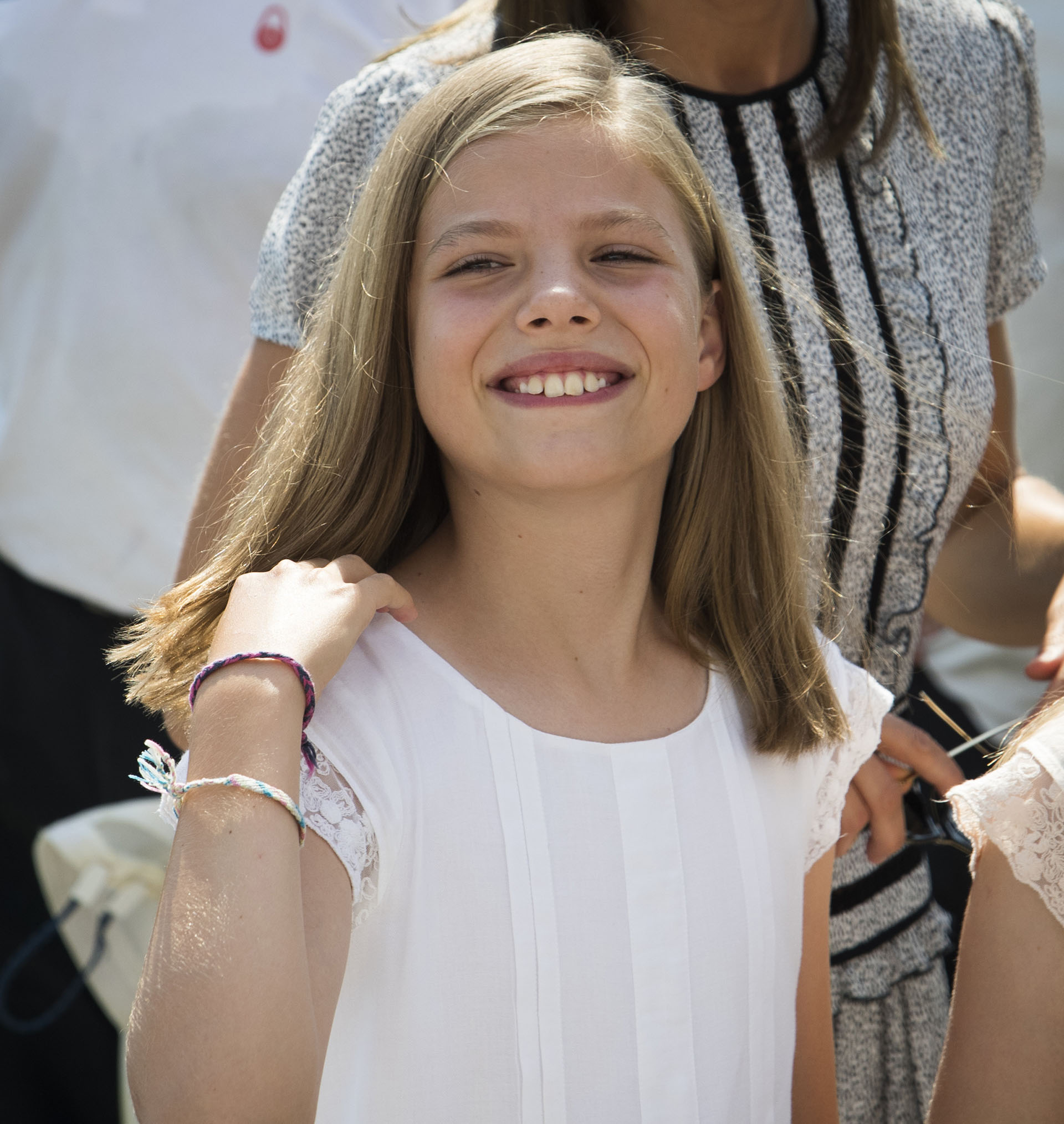 La más pequeña de la familia, la princesa Sofía