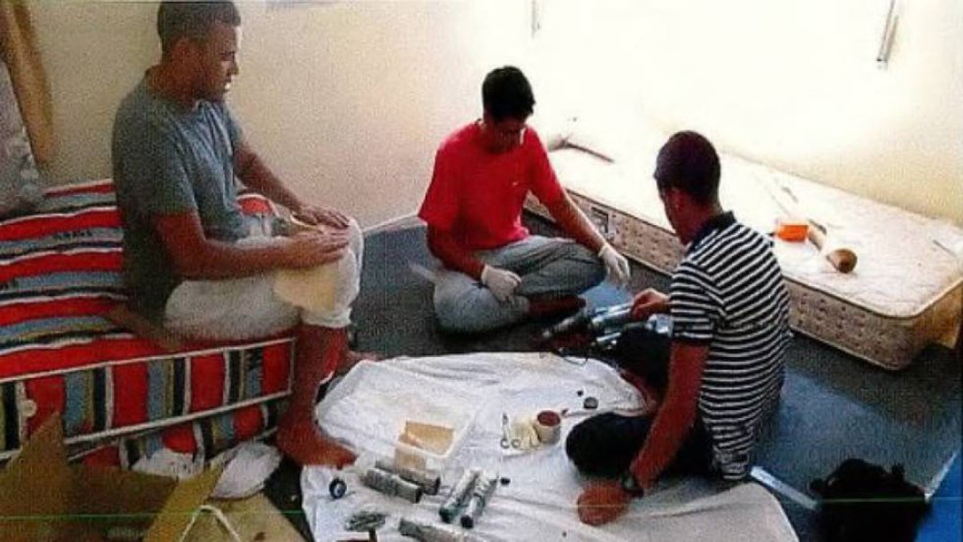 Una sesión de fabricación de explosivos en Alcanar