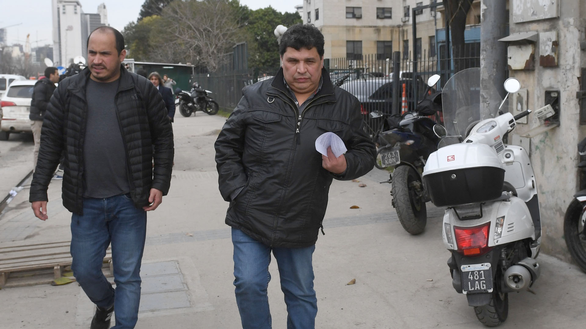 Ulloa en una de sus visitas a Comodoro Py (foto de archivo: Maximiliano Luna)
