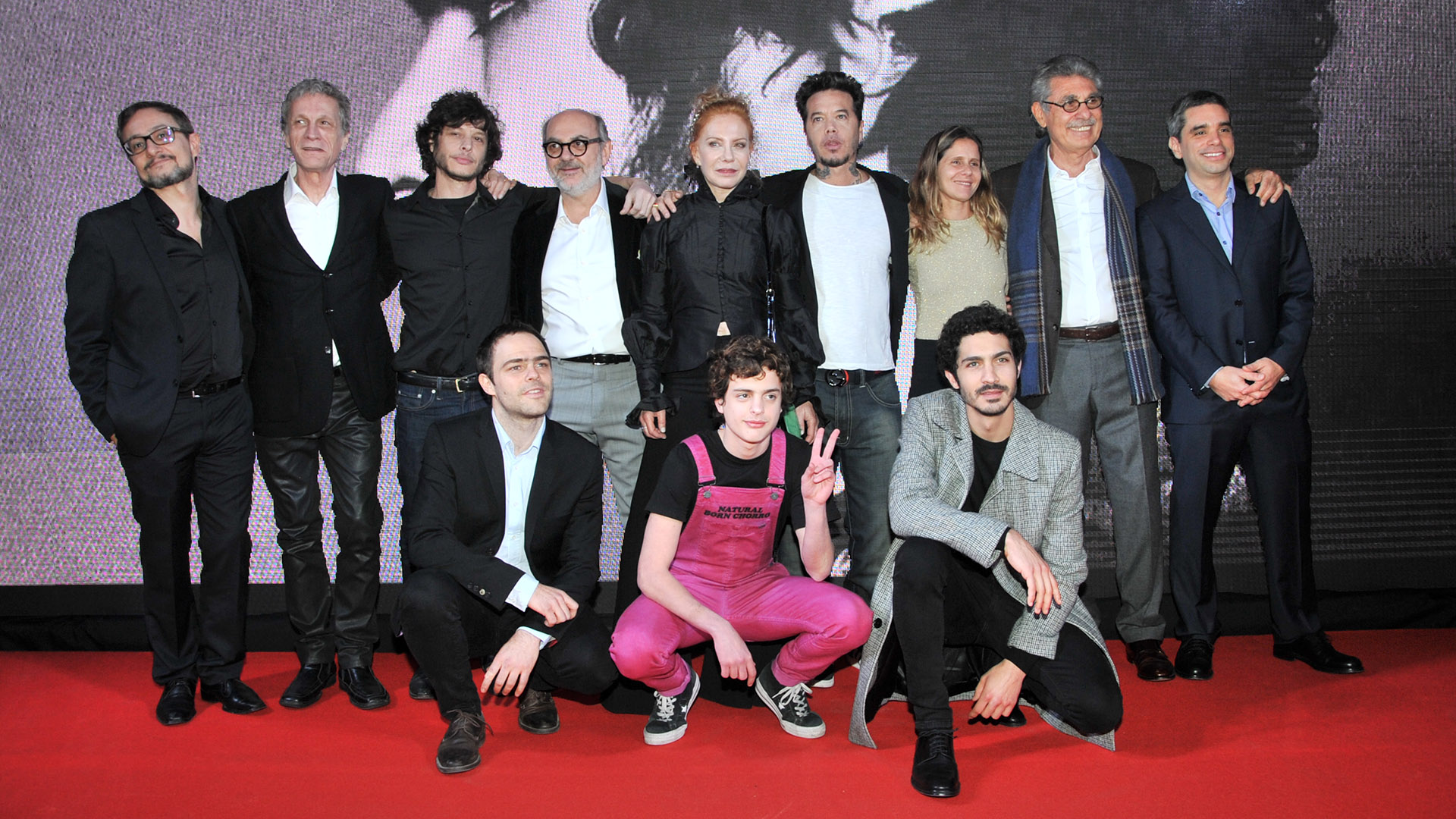 El equipo de la película “El ángel”