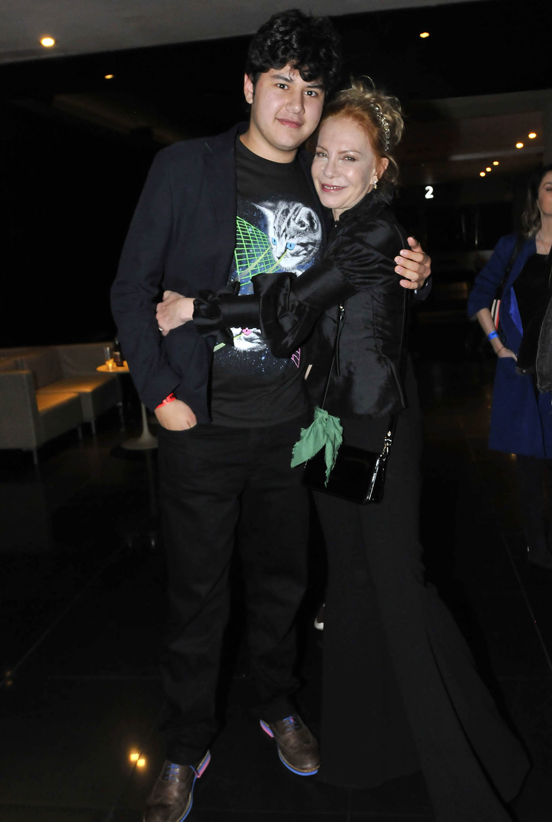 Cecilia Roth y su hijo Martín Paz