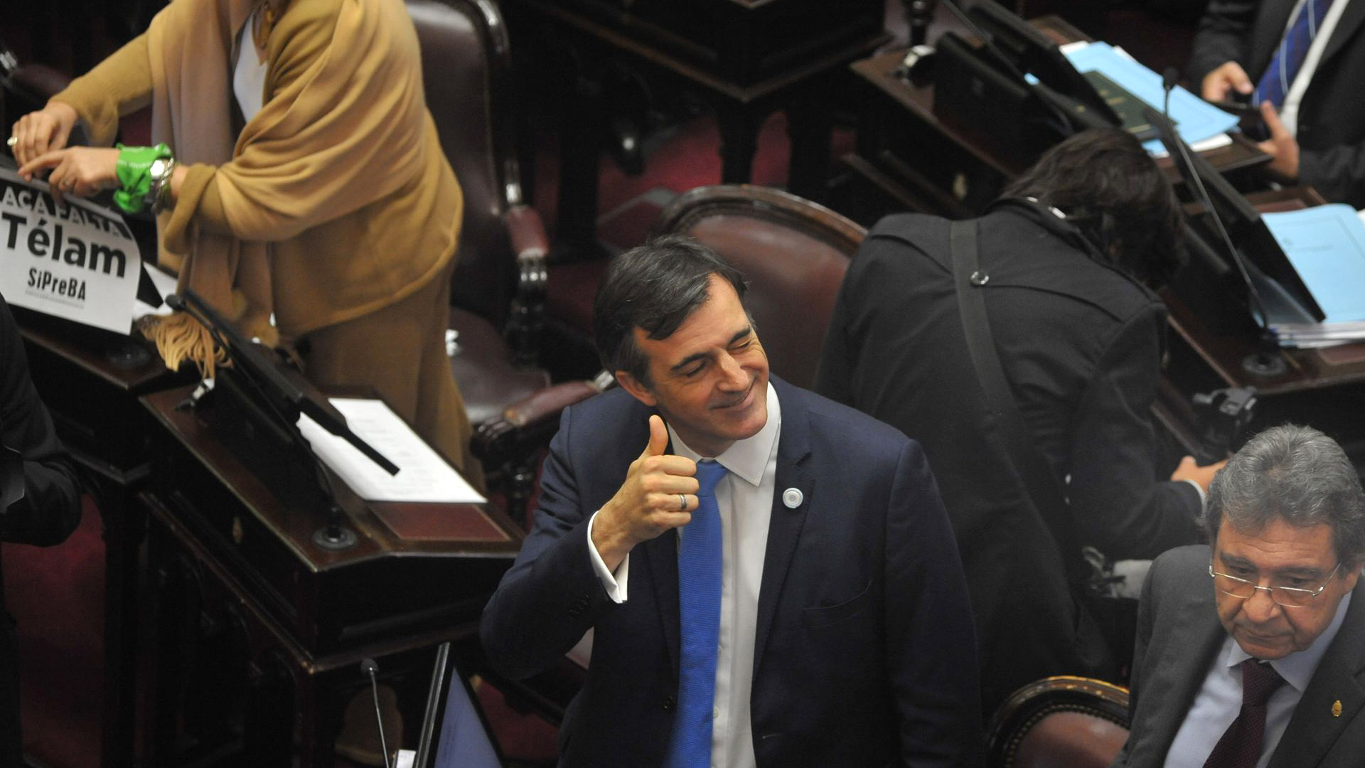 El senador oficialista Esteban Bullrich