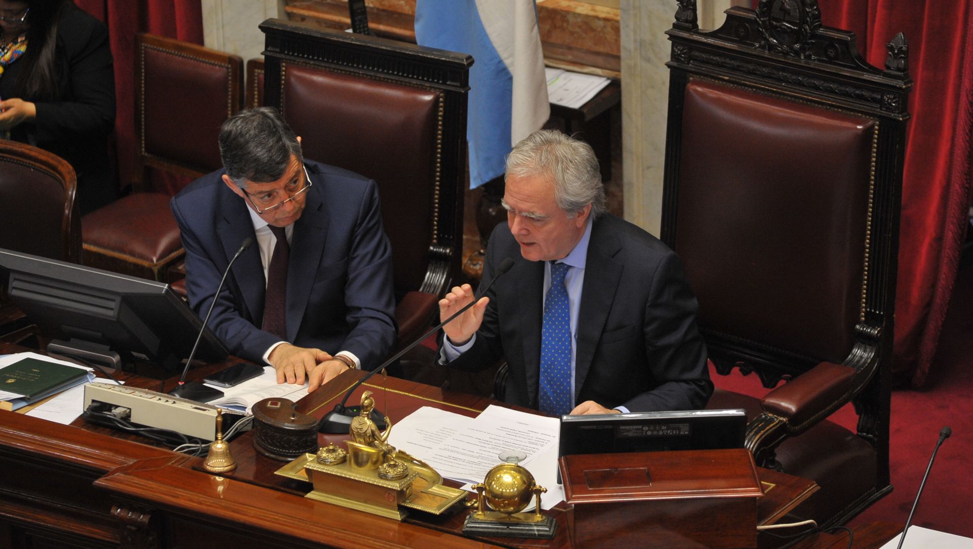 El senador Federico Pinedo