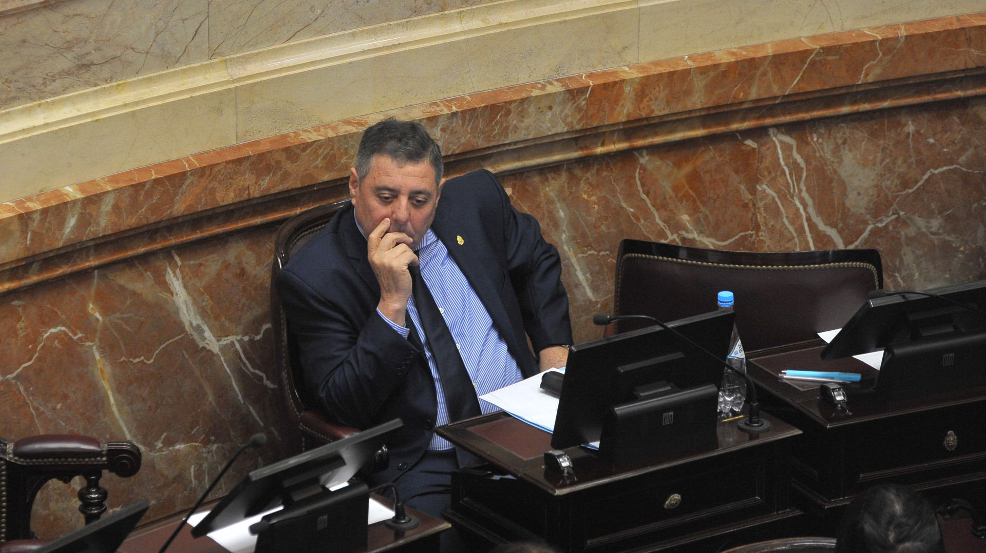 El senador oficialista Alfredo De Angeli