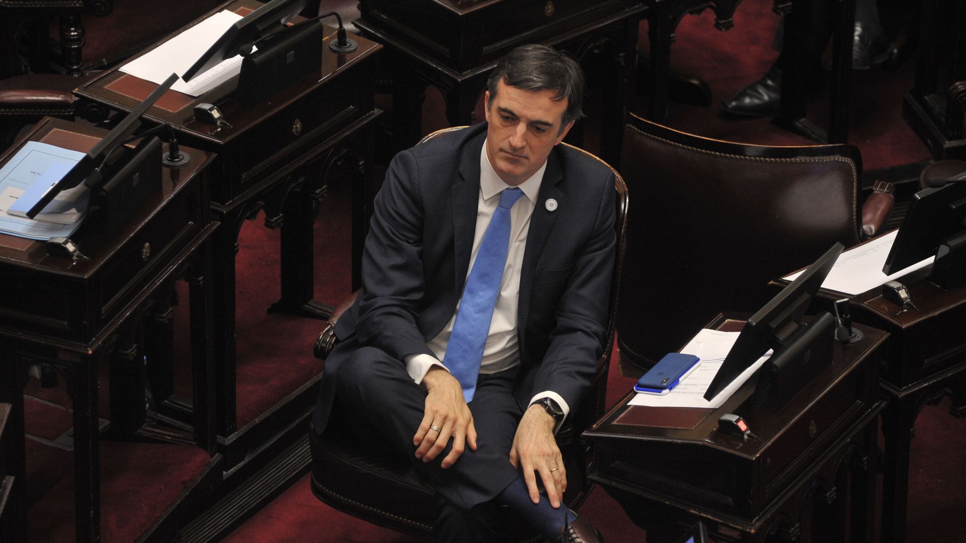 El senador de Cambiemos Esteban Bullrich