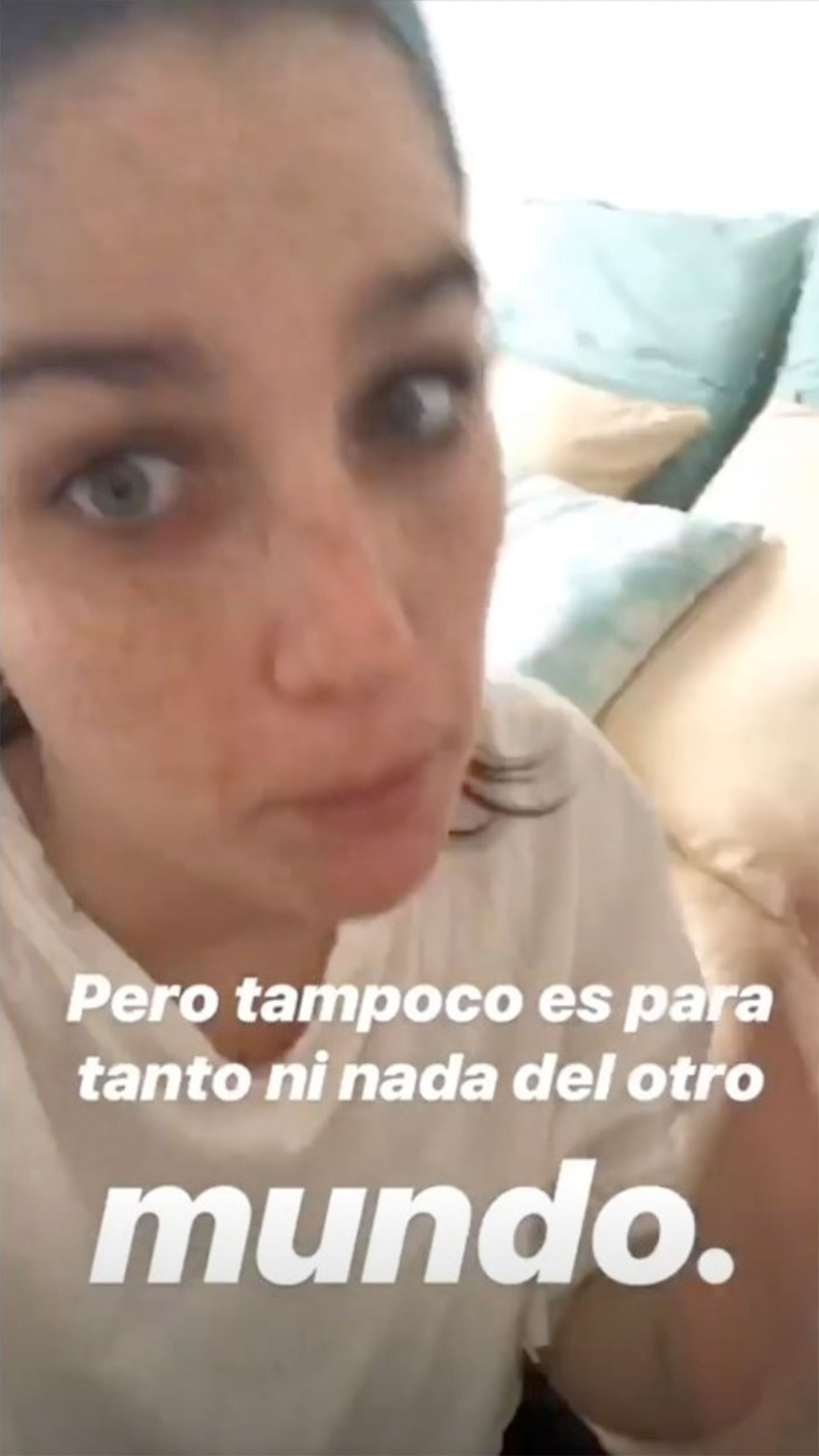 La actriz se tomó con humor las críticas.