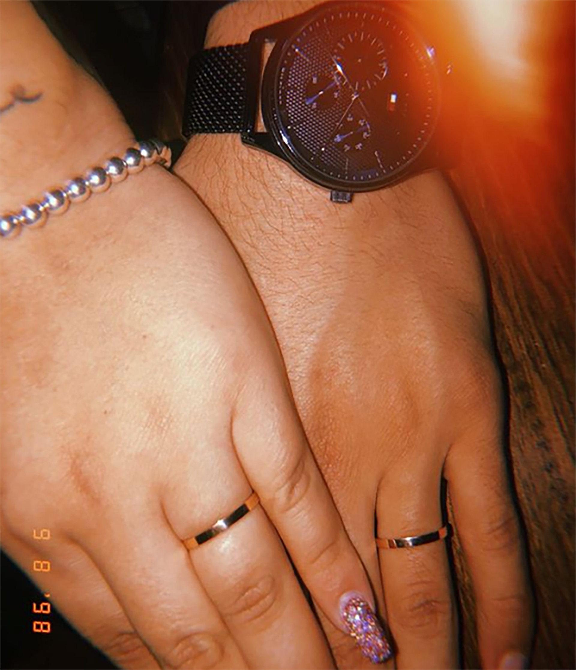 Morena Rial y su pareja Facundo Ambrosioni se comprometieron. El jugador de fútbol de Temperley dio a conocer la sorpresiva noticia, tras celebrar su cumpleaños número 19 (Instagram)