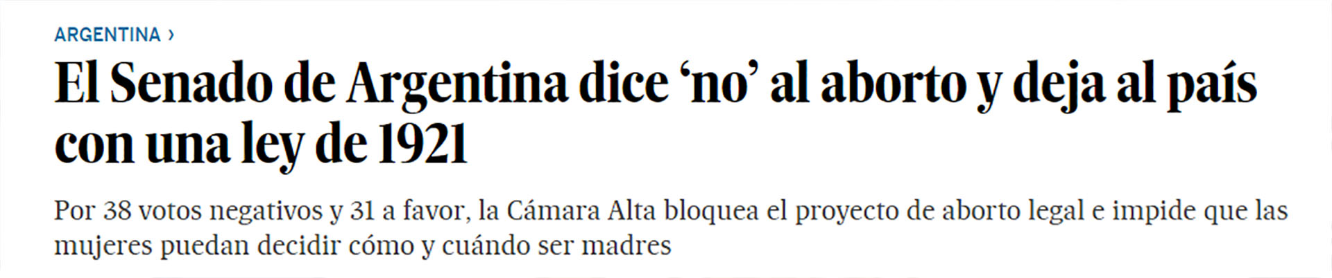 La cobertura “militante” que hizo el diario español El País