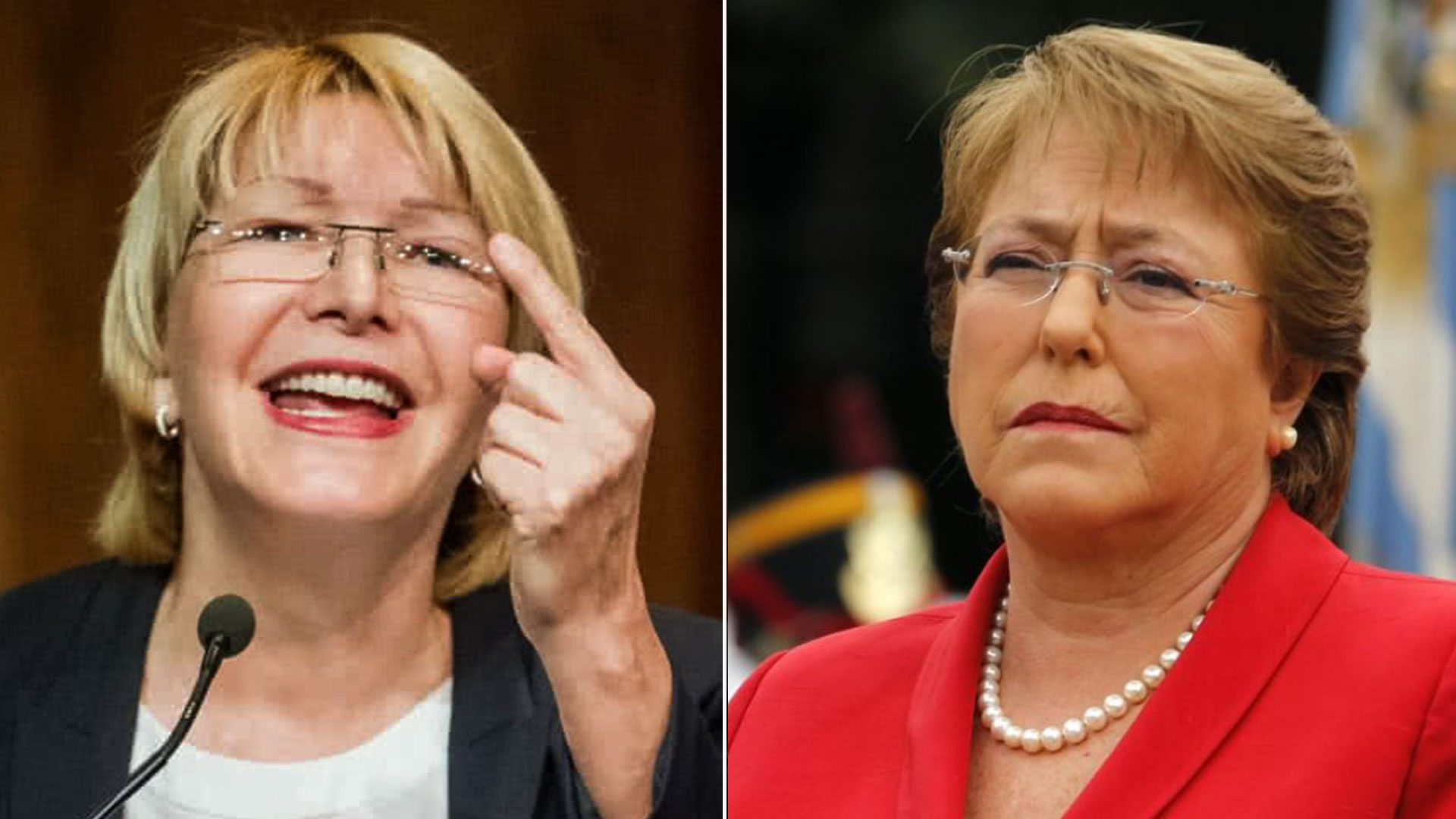 Luisa Ortega y Michelle Bachelet