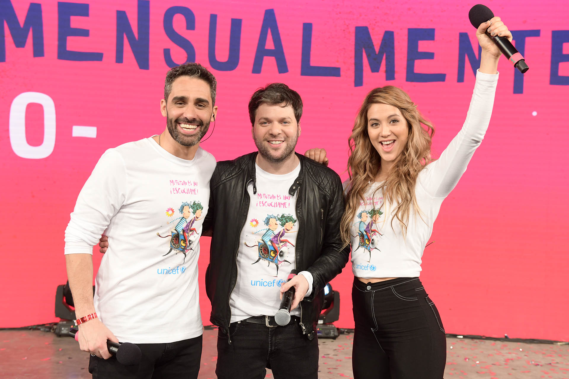 El Pollo Álvarez, Guido Kaczka y Flor Vigna