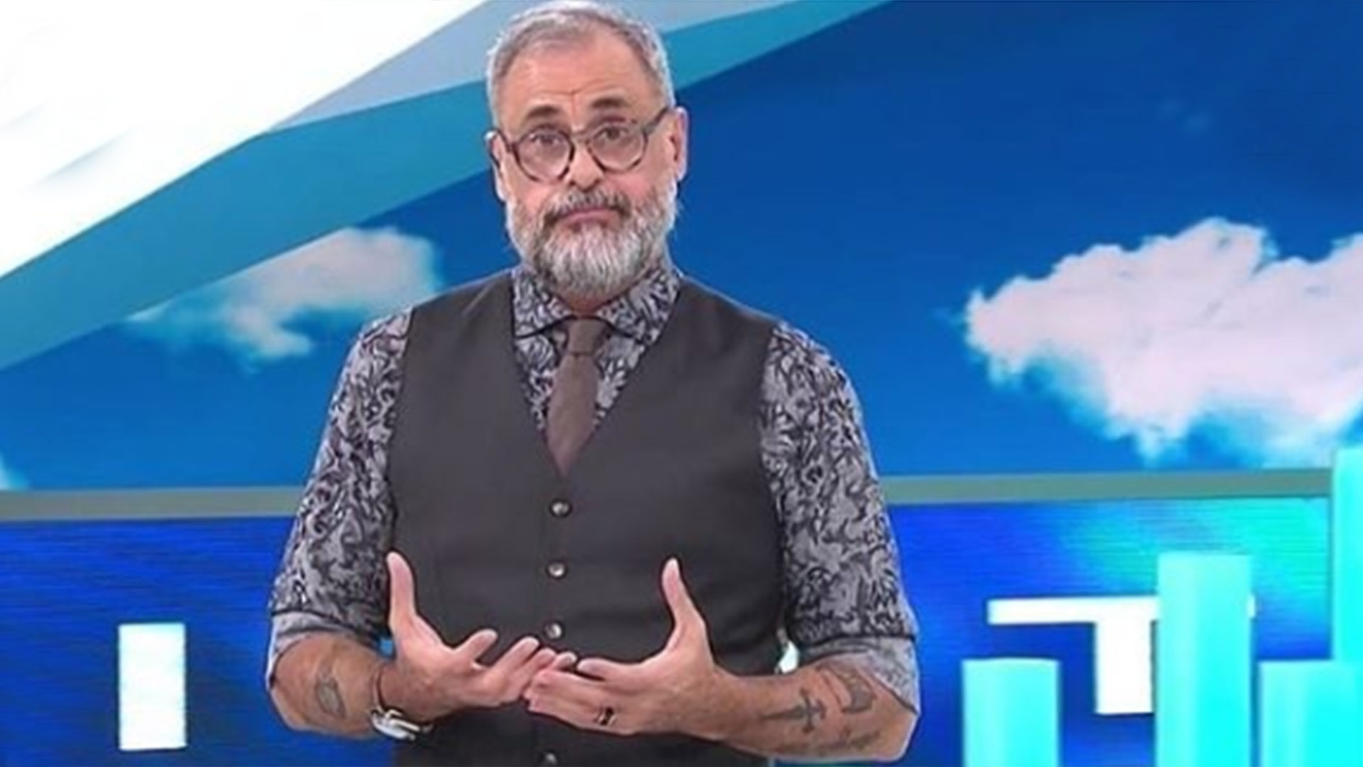 Jorge Rial y una escena que ya no se repetirá muchas veces: al frente de “Intrusos”