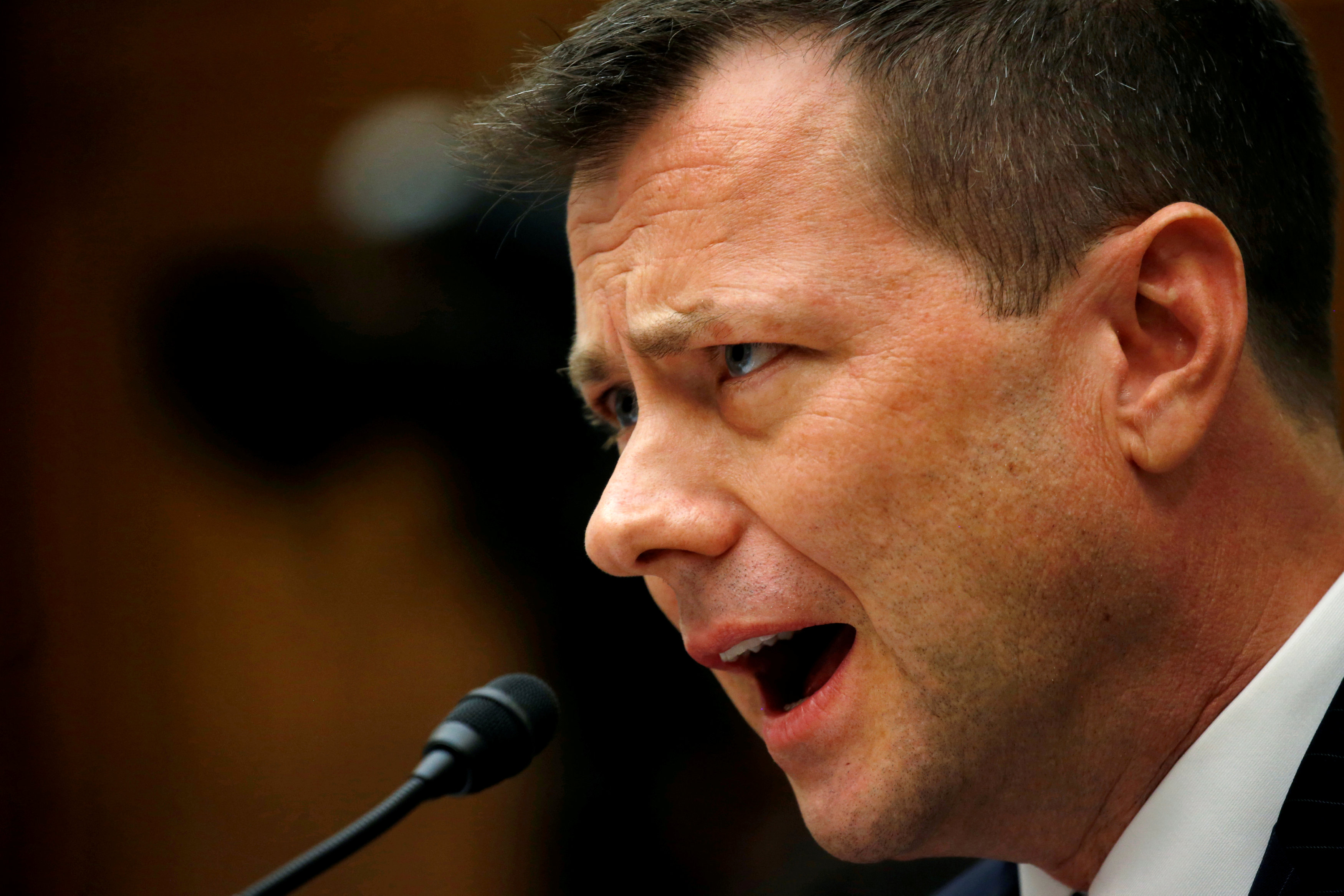 Peter Strzok aseguró que sus opiniones personales nunca interfirieron con sus funciones públicas (Reuters)