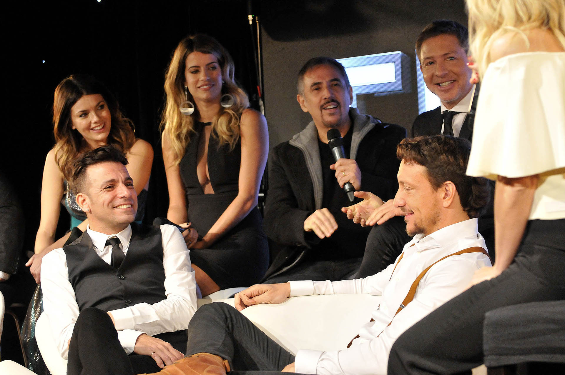 Martín Bossi, Alejandro Lerner, Adrián Suar y Nicolás Vázquez