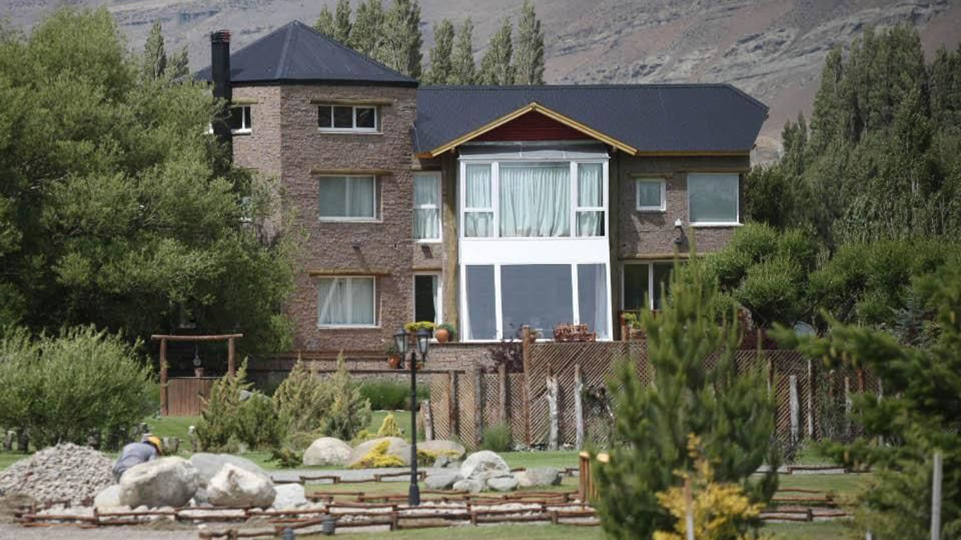 El chalet de los Kirchner (foto de archivo)