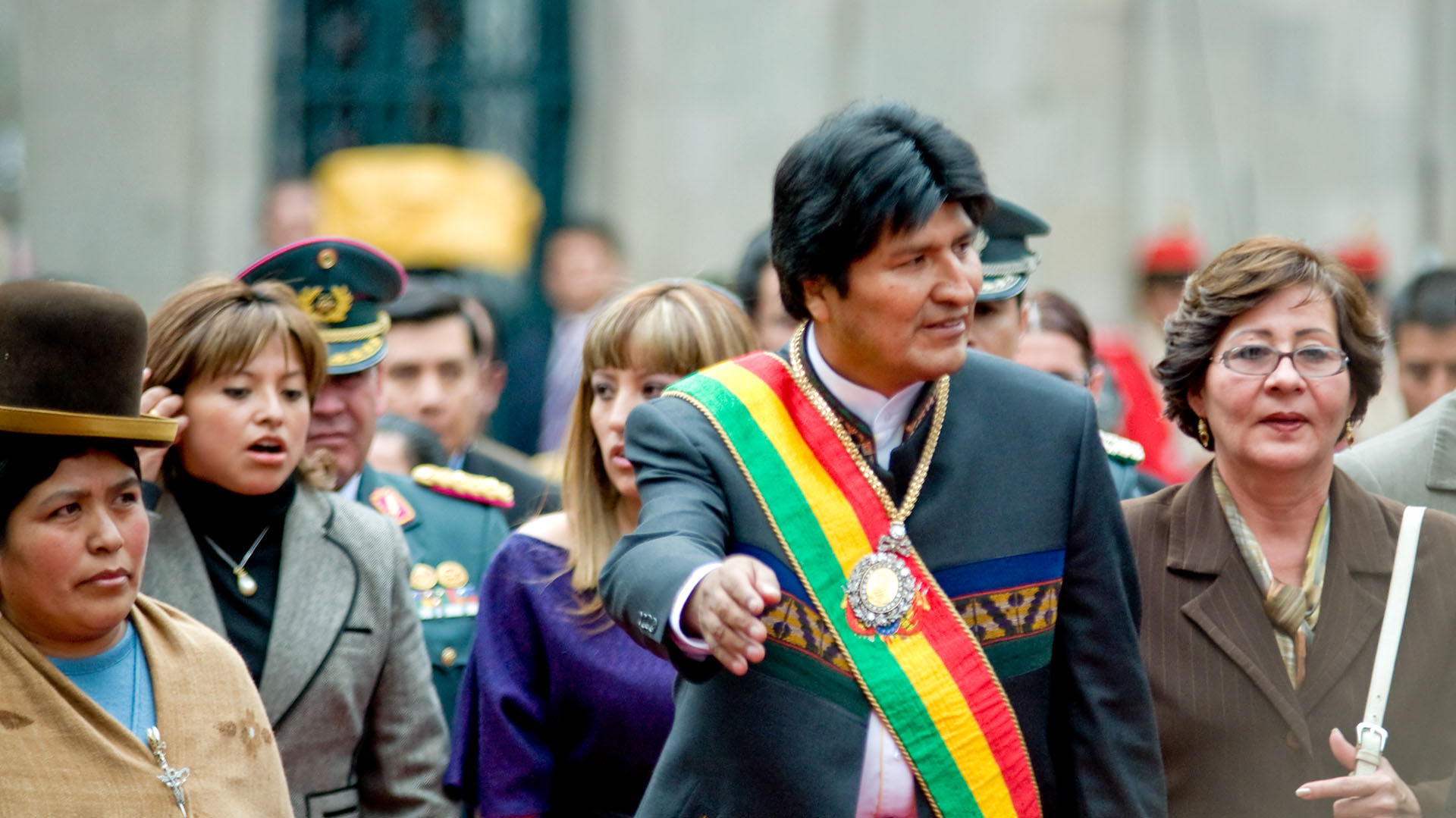 El presidente de Bolivia, Evo Morales