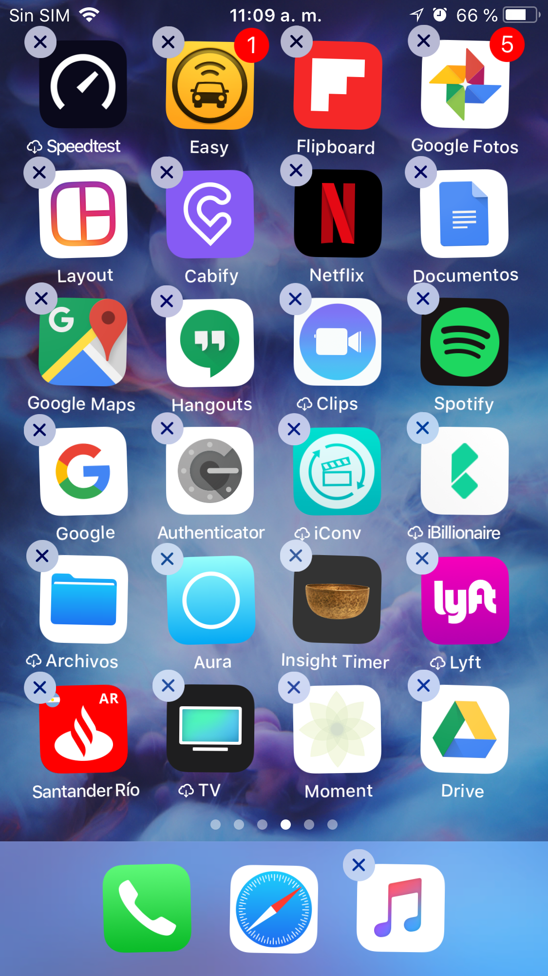 Cuando aparezcan las cruces grises, arrastra las aplicaciones sobre la app que presionaste y se creará una nueva carpeta (Foto: archivo)