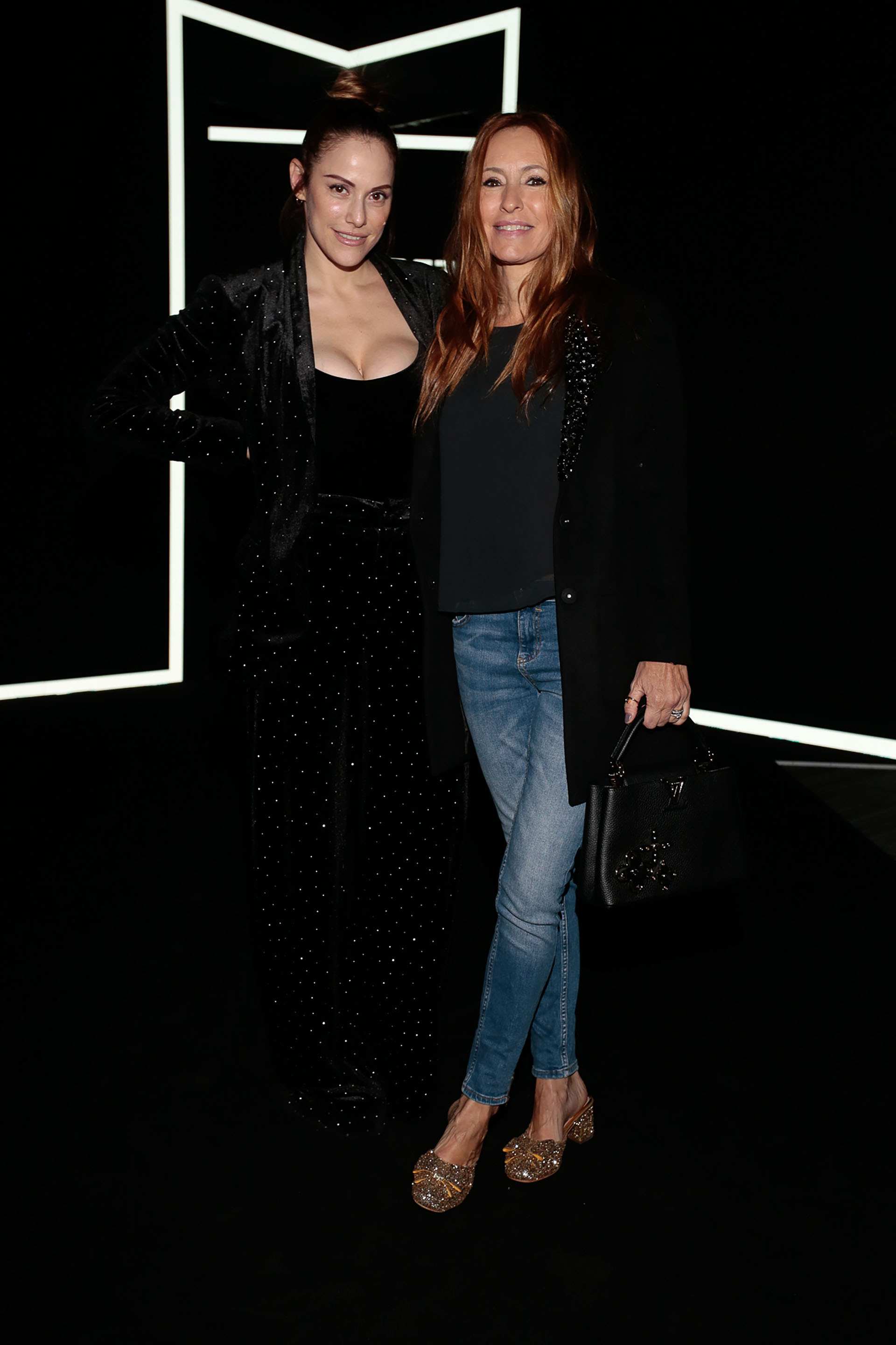 Connie Ansaldi y Analía Franchín