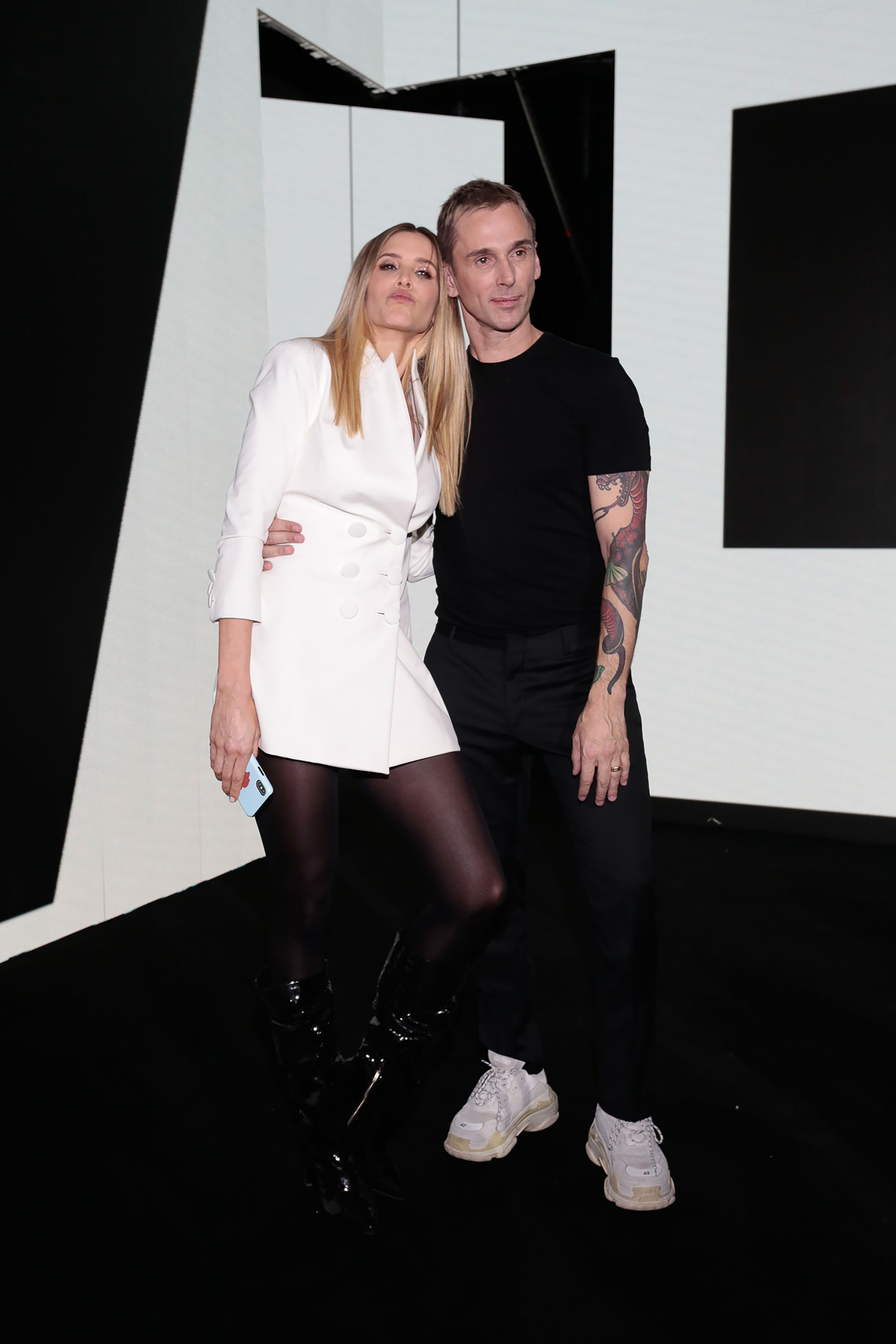 Guillermina Valdes y Fabián Paz