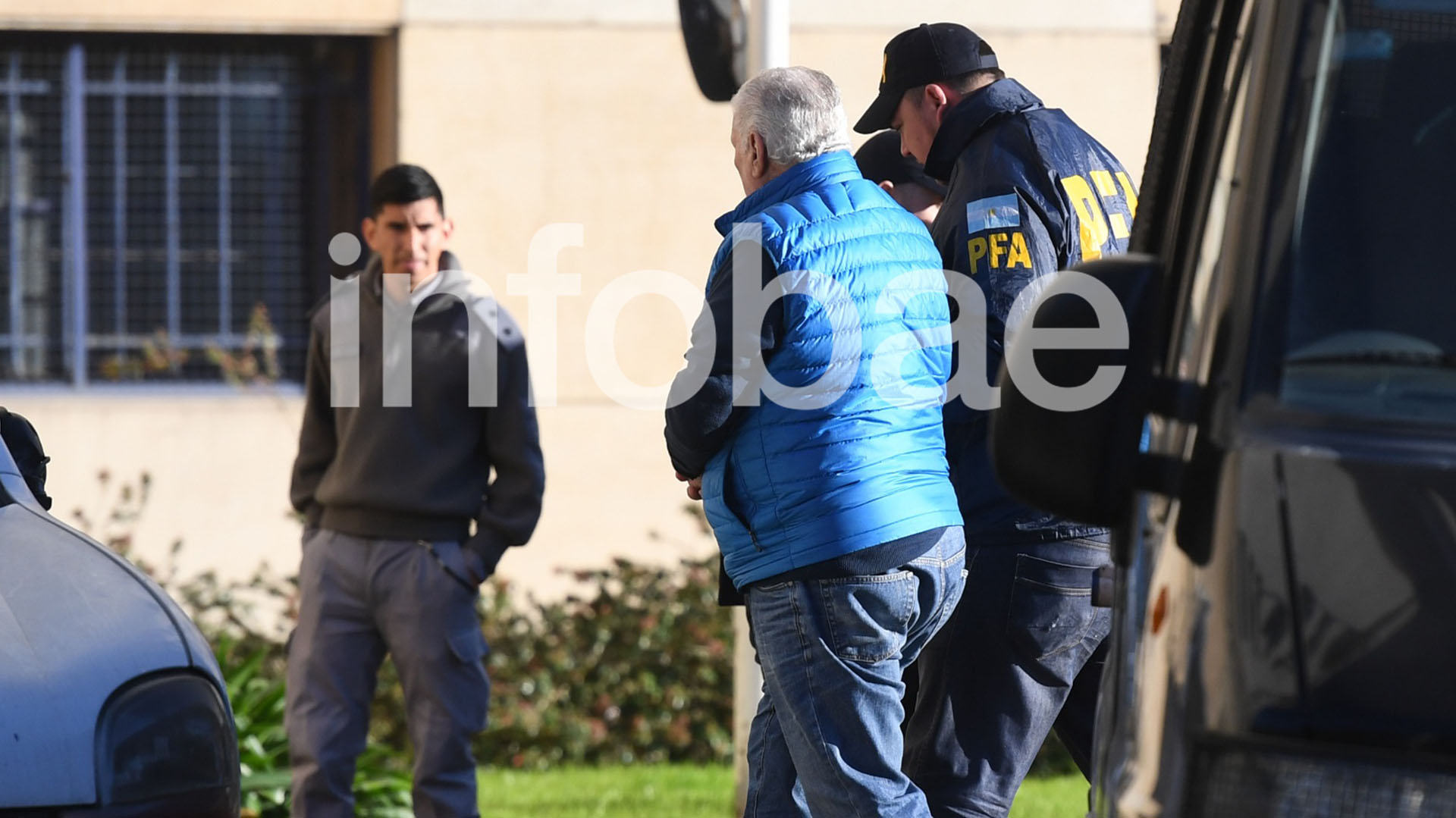 Néstor Otero, el día de su detención (foto: Maximiliano Luna)