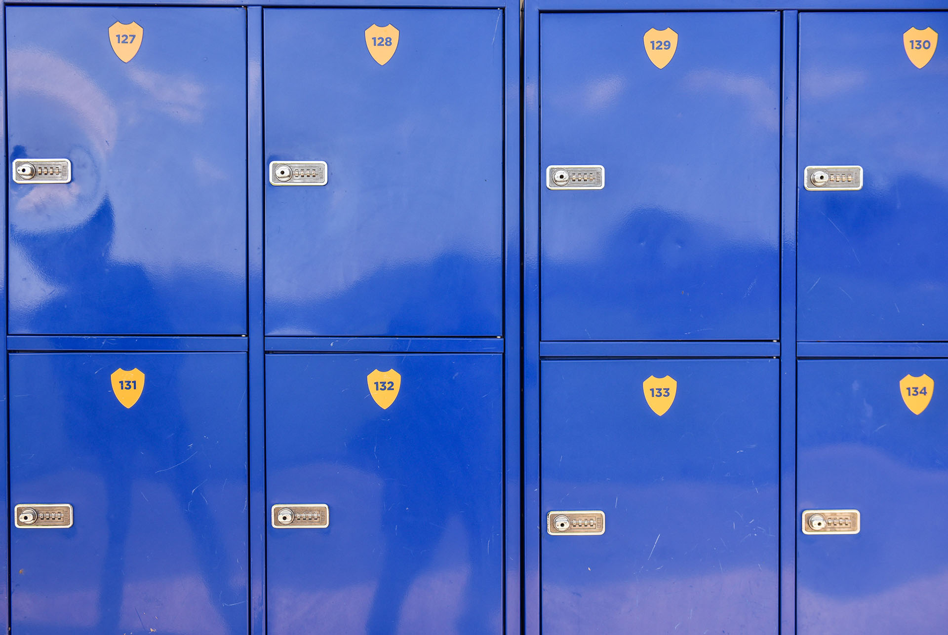 Cada uno de los lockers tienen clave de seguridad (Guille Llamos)