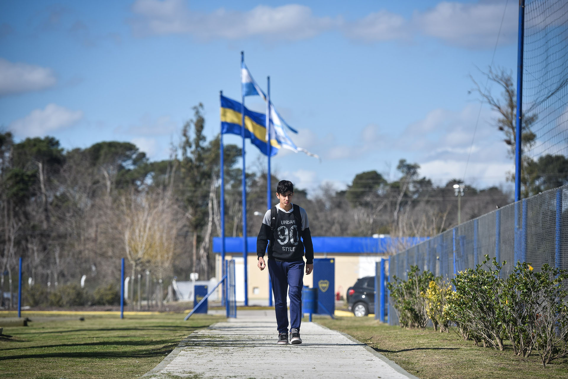 Los terrenos cedidos por la intendencia de Ezeiza están ubicados a 32 kilómetros de la Bombonera y a solamente 3 kilómetros del predio de la AFA (Guille Llamos)