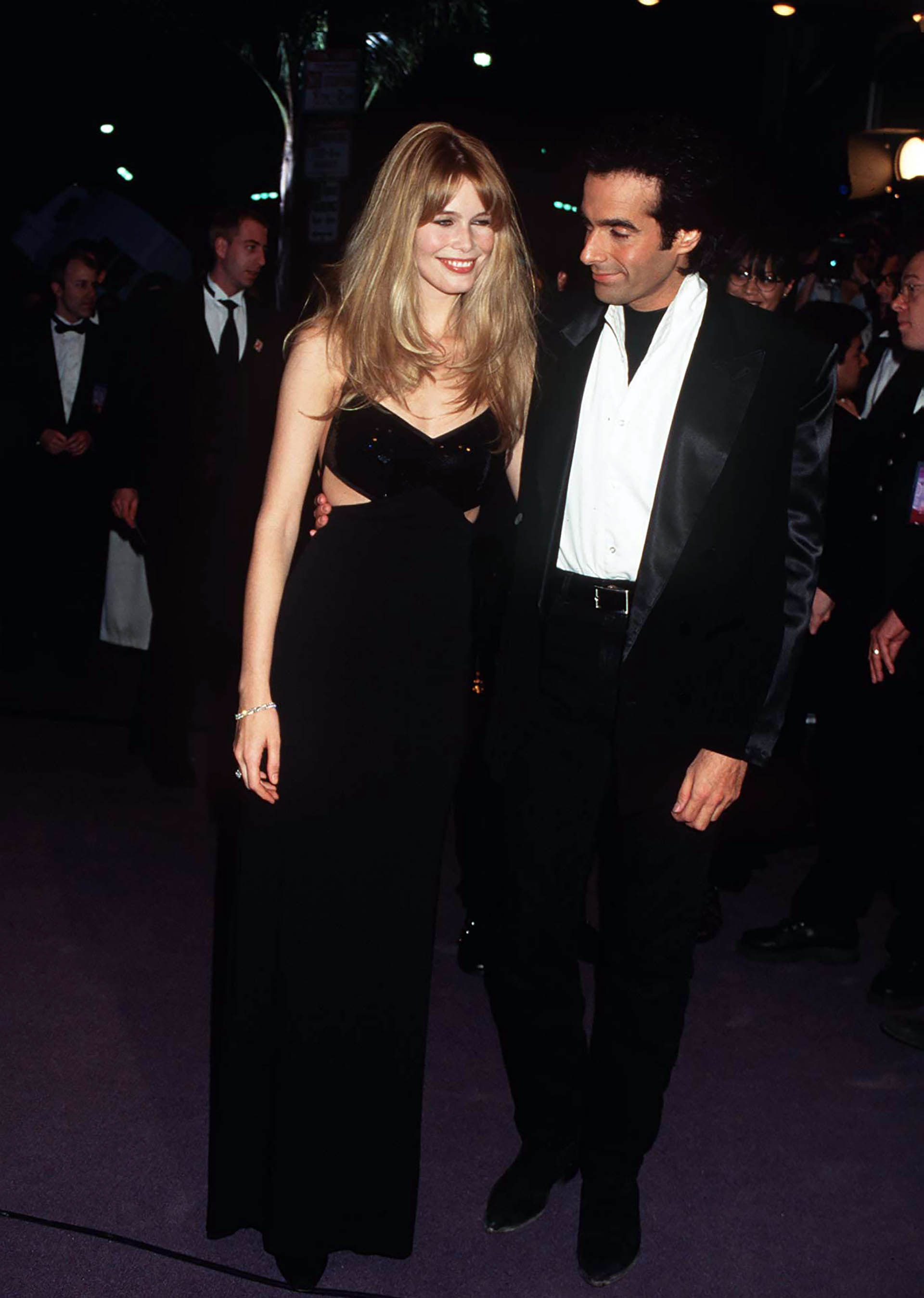 Fue novia del mago David Copperfield durante un año. Se conocieron en un espectáculo del ilusionista (Grosby Group)