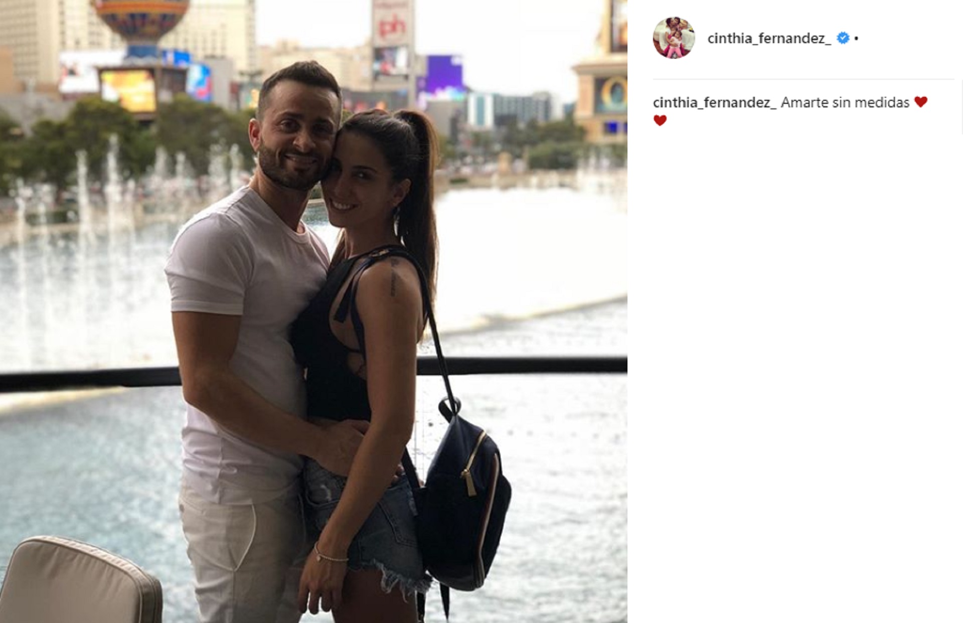 Ella rehizo su vida sentimental junto a Martín Baclini, en tanto él continúa su relación con Priscila Leskiw