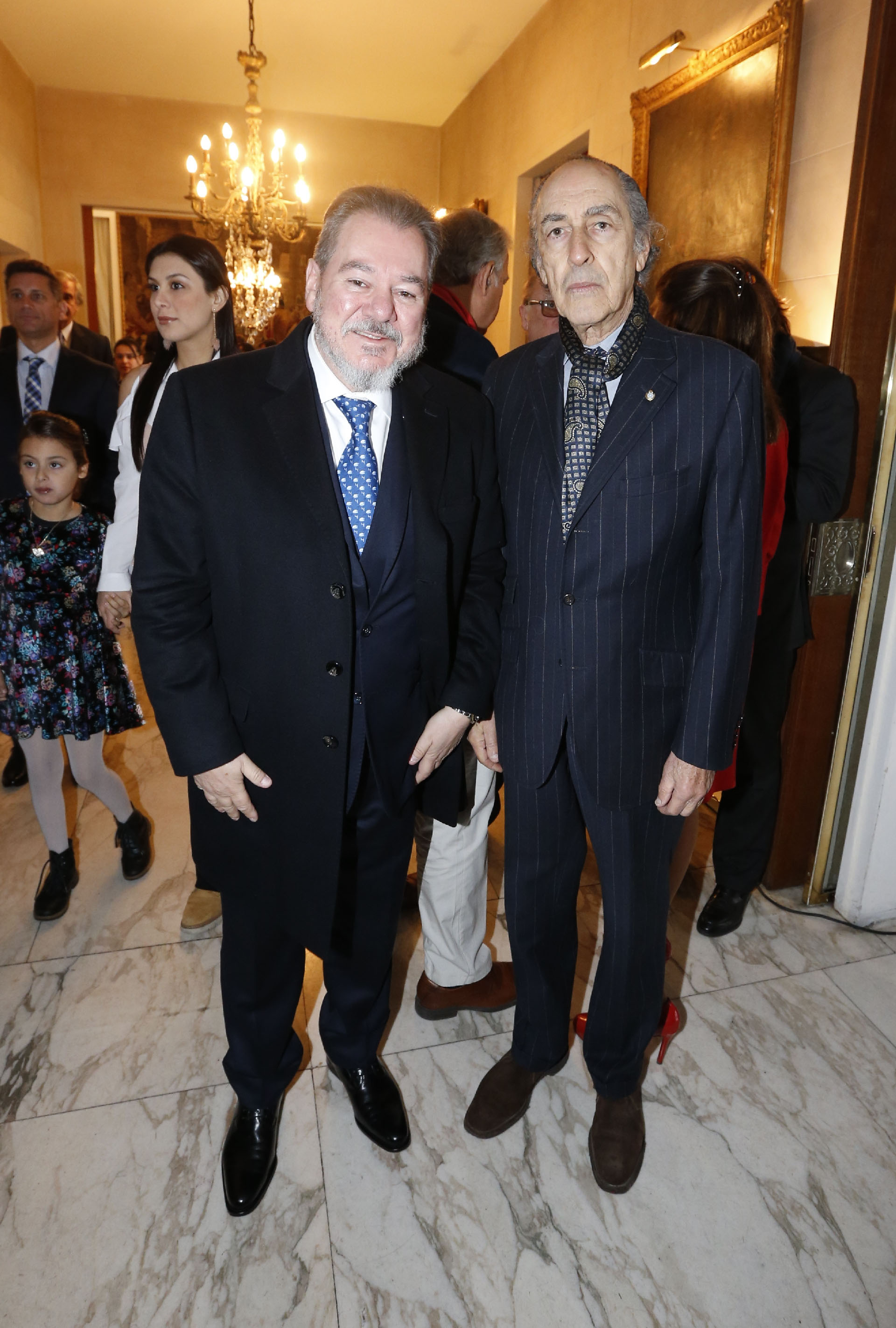 El empresario Mario Montoto y el ex vicecanciller Fernando Petrella